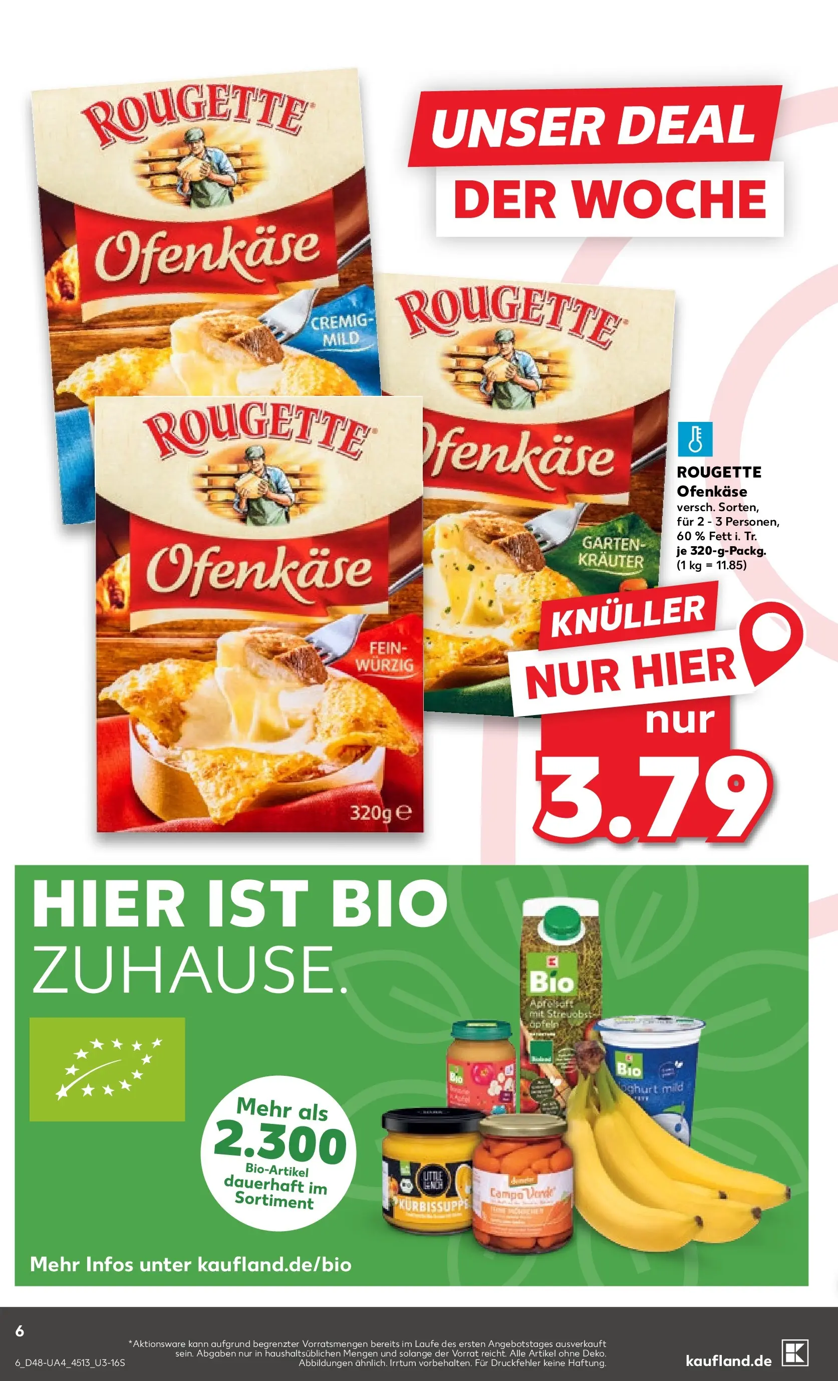 Prospekt Kaufland ab 27.11.2025 » Angebote Online zum Blättern | Seite: 7 | Produkte: Rougette ofenkase, Apfelsaft, Apple