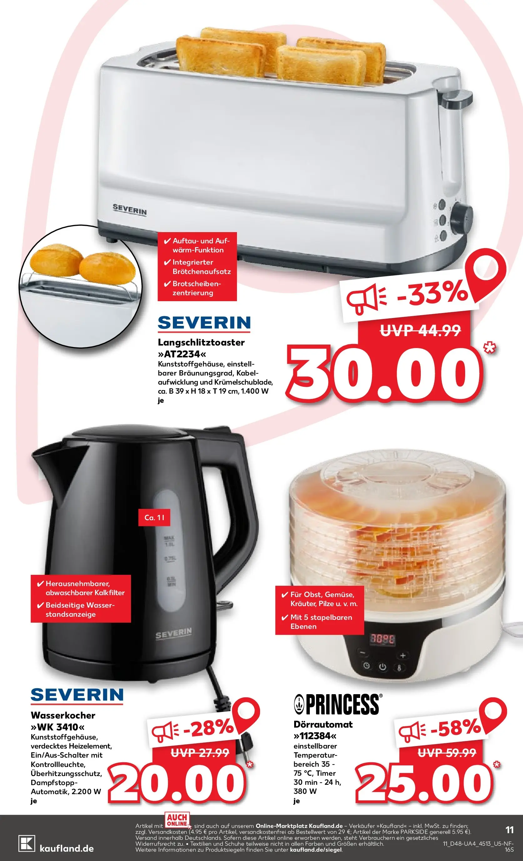 Prospekt Kaufland ab 27.11.2025 » Angebote Online zum Blättern | Seite: 12 | Produkte: Kabel, Wasserkocher, Toaster, Wasser
