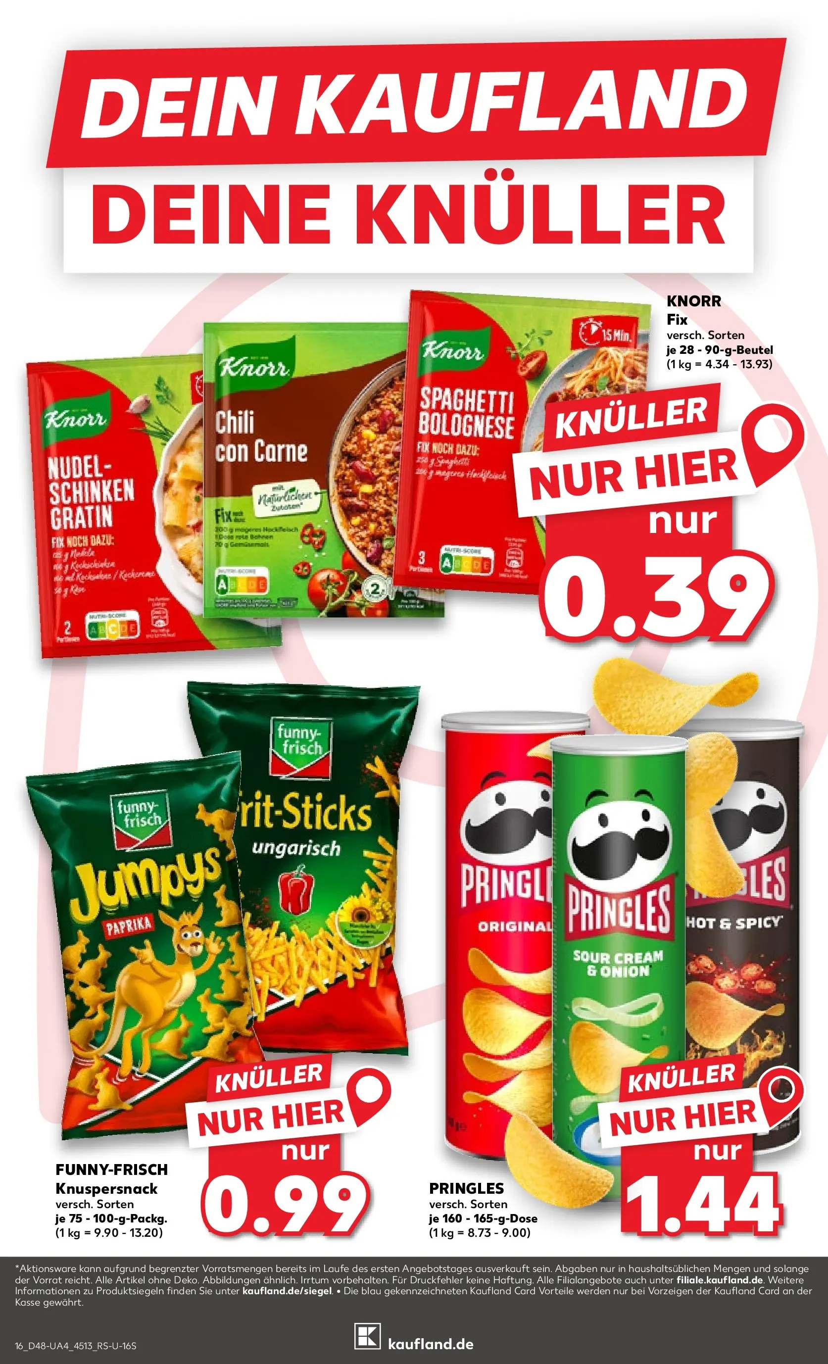 Prospekt Kaufland ab 27.11.2025 » Angebote Online zum Blättern | Seite: 17 | Produkte: Funny frisch, Paprika, Chili, Schinken