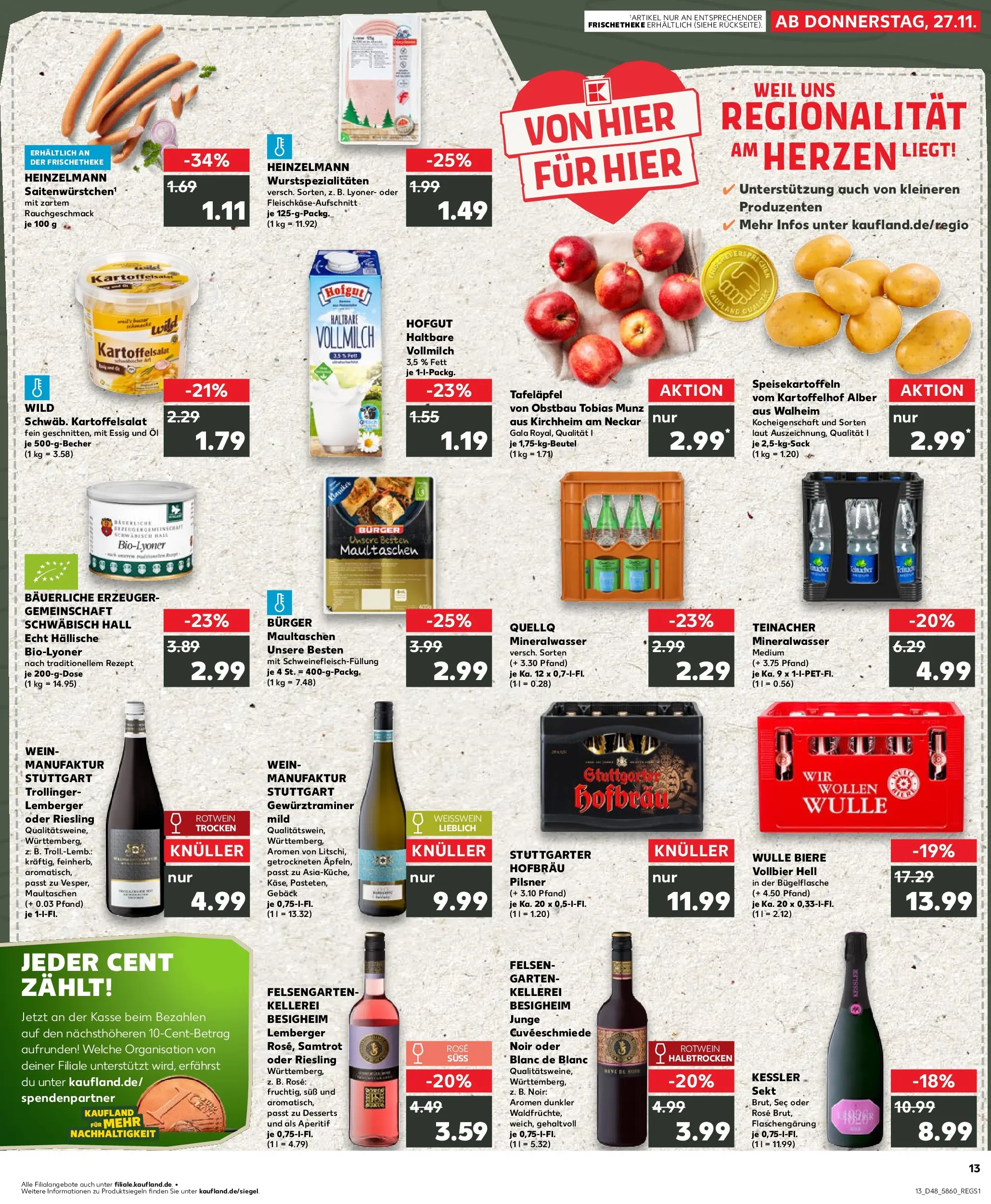 Prospekt Kaufland ab 26.11.2025 » Angebote Online zum Blättern | Seite: 1