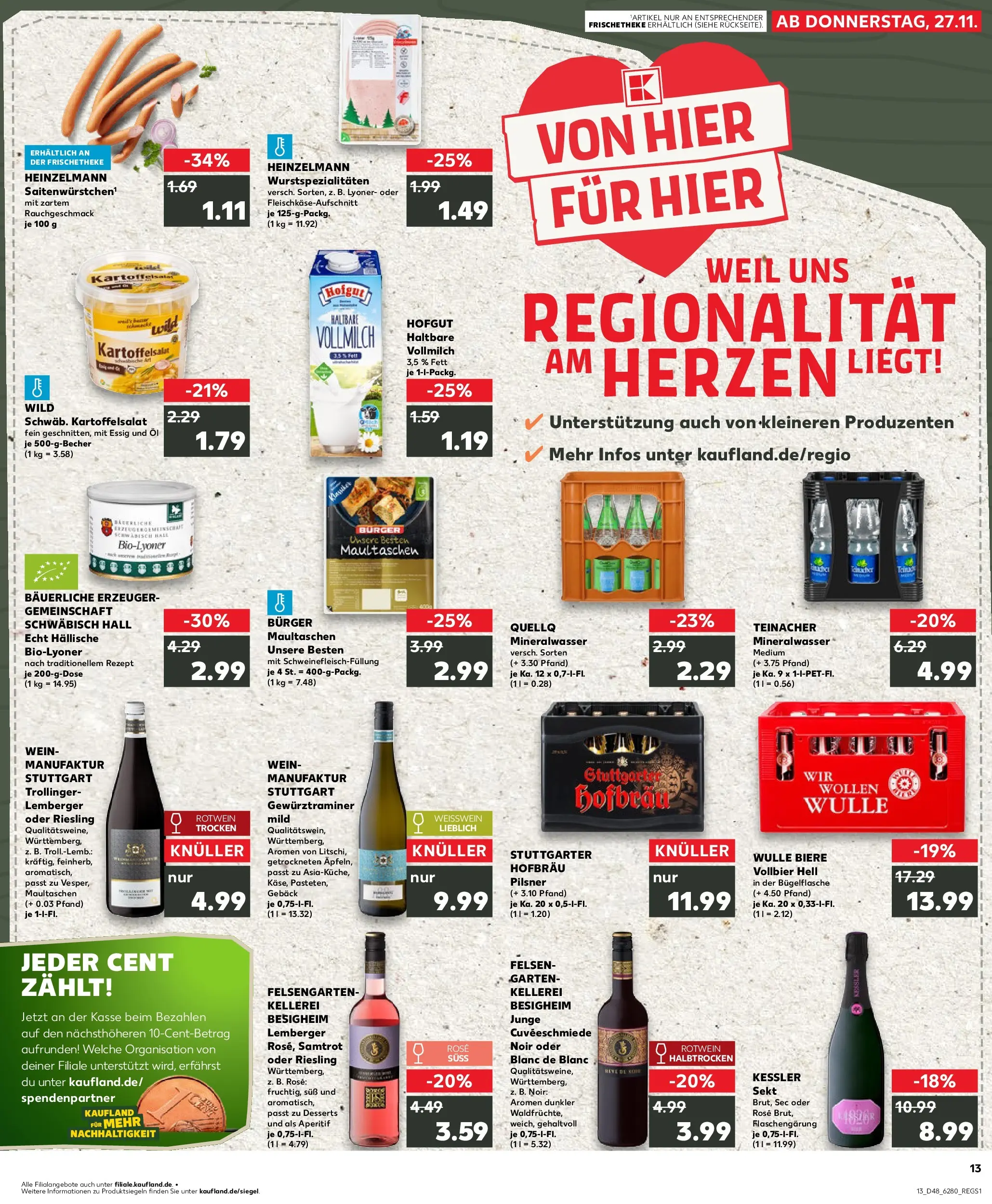 Prospekt Kaufland ab 26.11.2025 » Angebote Online zum Blättern | Seite: 1