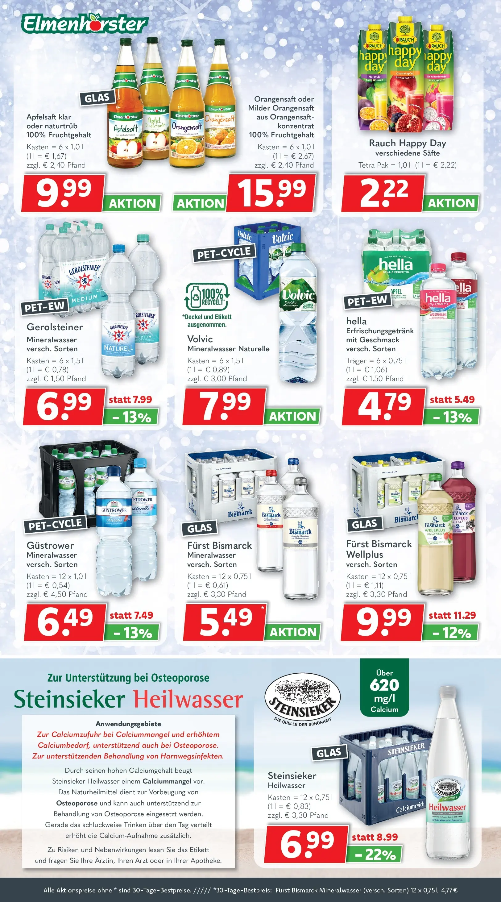 Getränkeland - Getränkeland: Getränkeangebote (ab 24.11.2025) zum Blättern | Seite: 8 | Produkte: Granatapfel, Äpfel, Mineralwasser, Hella