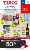 Tesco újság érvényessége 2025.11.26-ig
