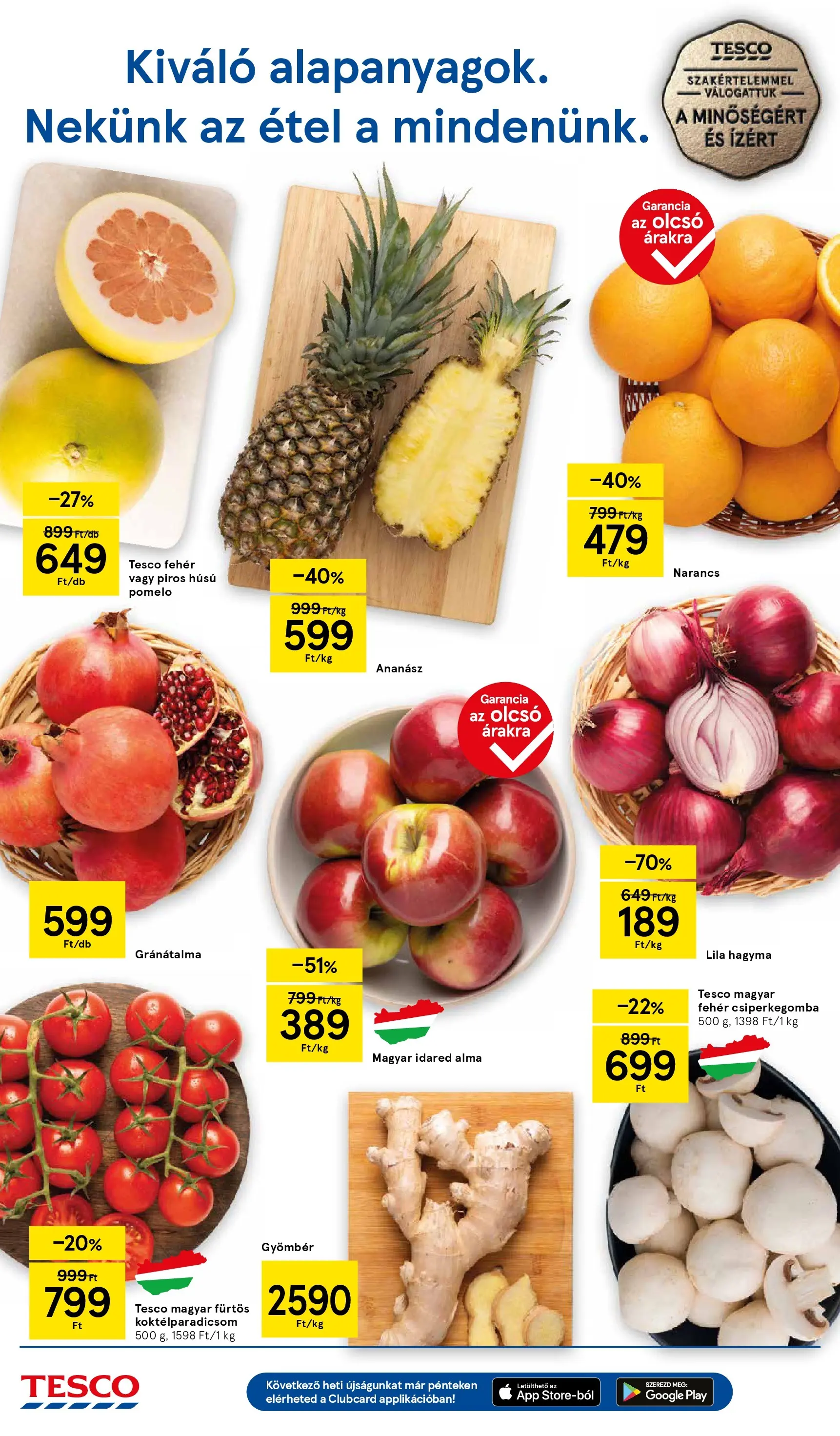 Tesco - Tesco újság érvényessége 2025.11.26-ig - 2025.11.19.-tól - online | Oldal: 2