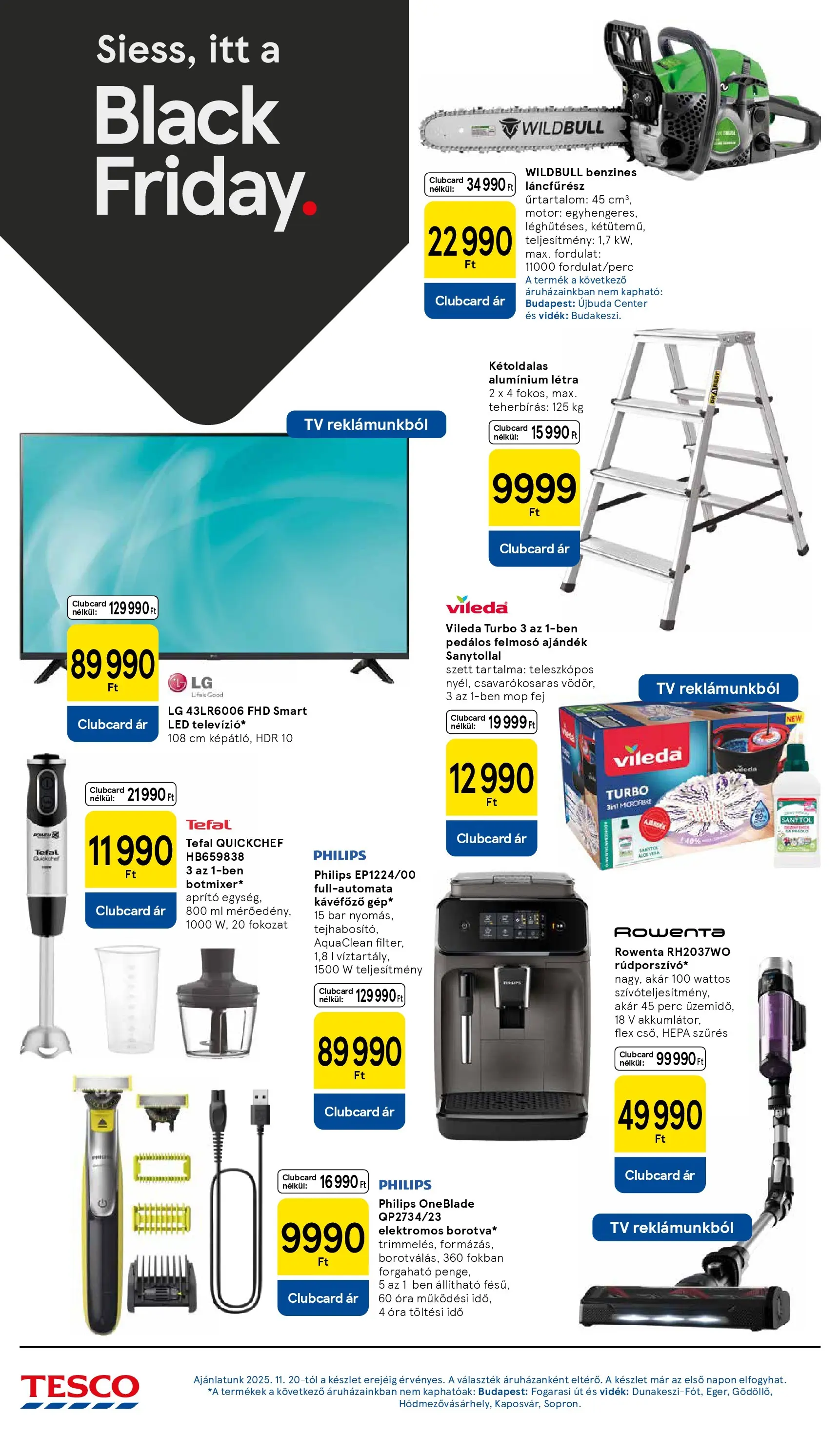 Tesco - Tesco újság érvényessége 2025.11.26-ig - 2025.11.19.-tól - online | Oldal: 16