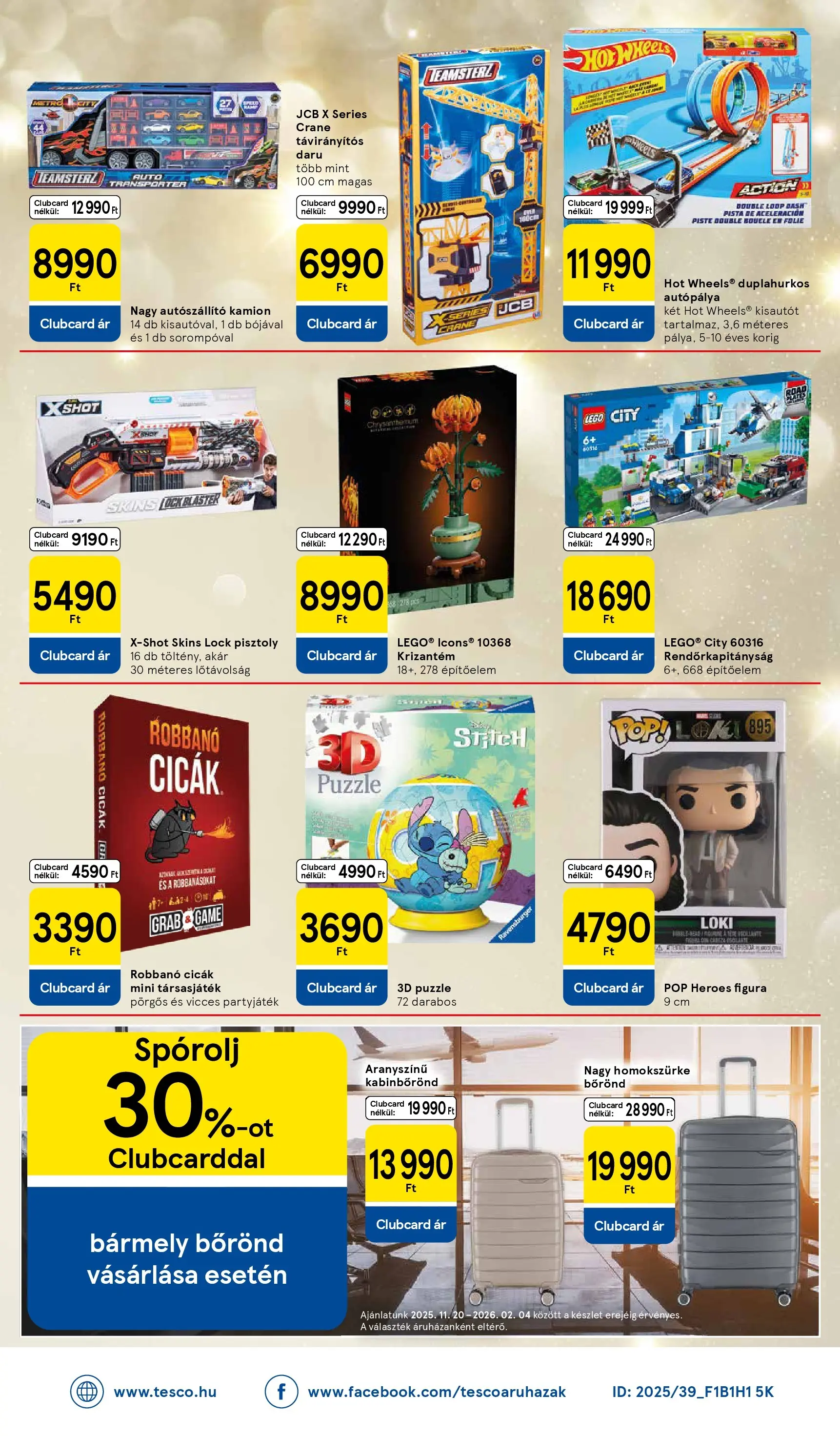 Tesco - Tesco újság érvényessége 2025.11.26-ig - 2025.11.19.-tól - online | Oldal: 36