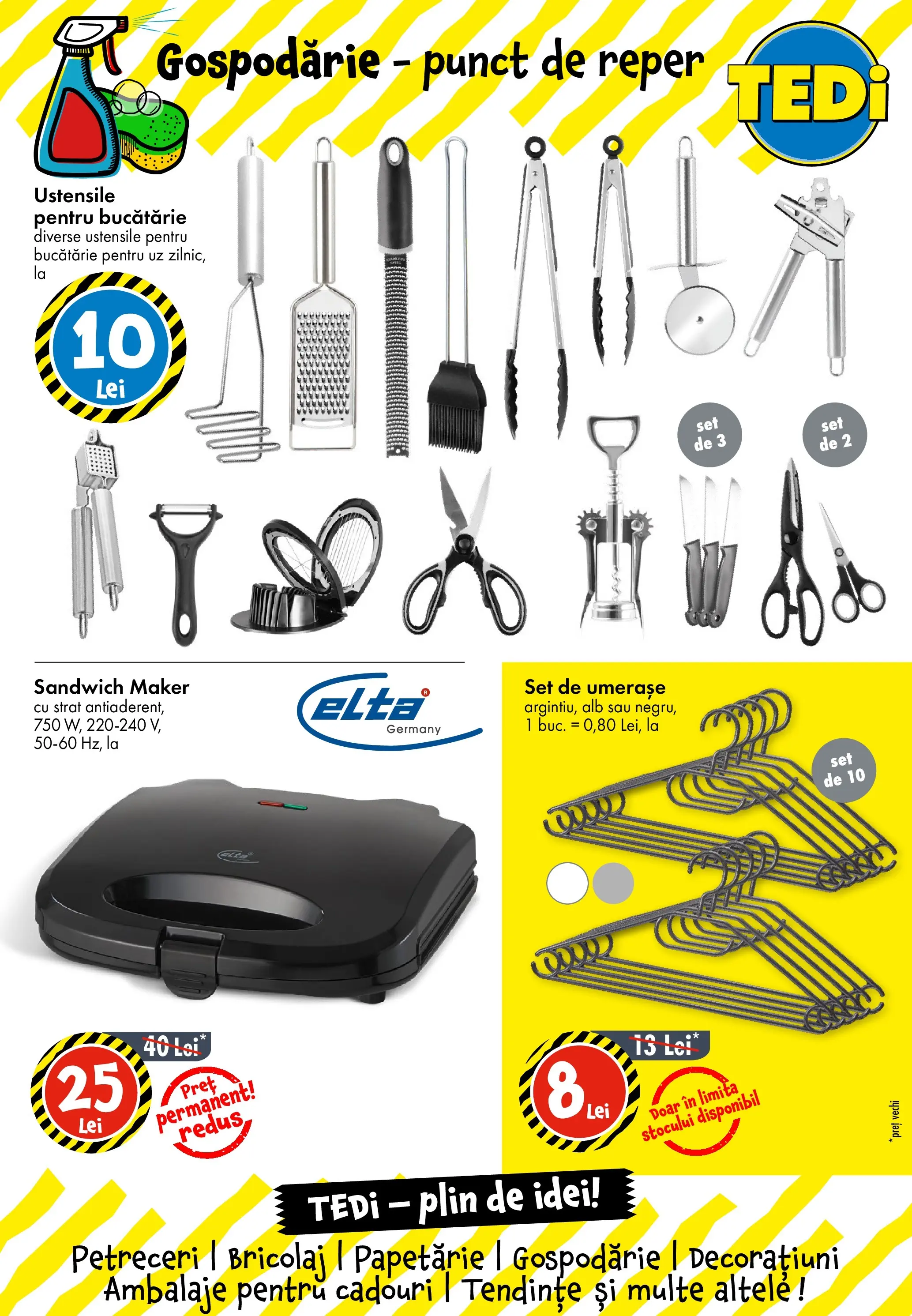 Catalog TEDi - Orastie - Oferta 27.11.2025 - 04.12.2025 | Pagină: 8 | Produse: Bucătărie