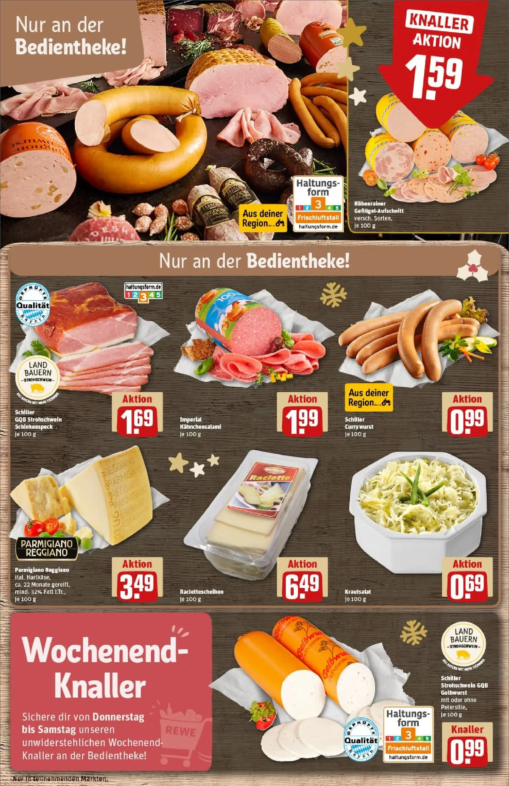 REWE Prospekt ab 23.11.2025 zum Blättern » Angebote | Seite: 11 | Produkte: Salami, Raclette