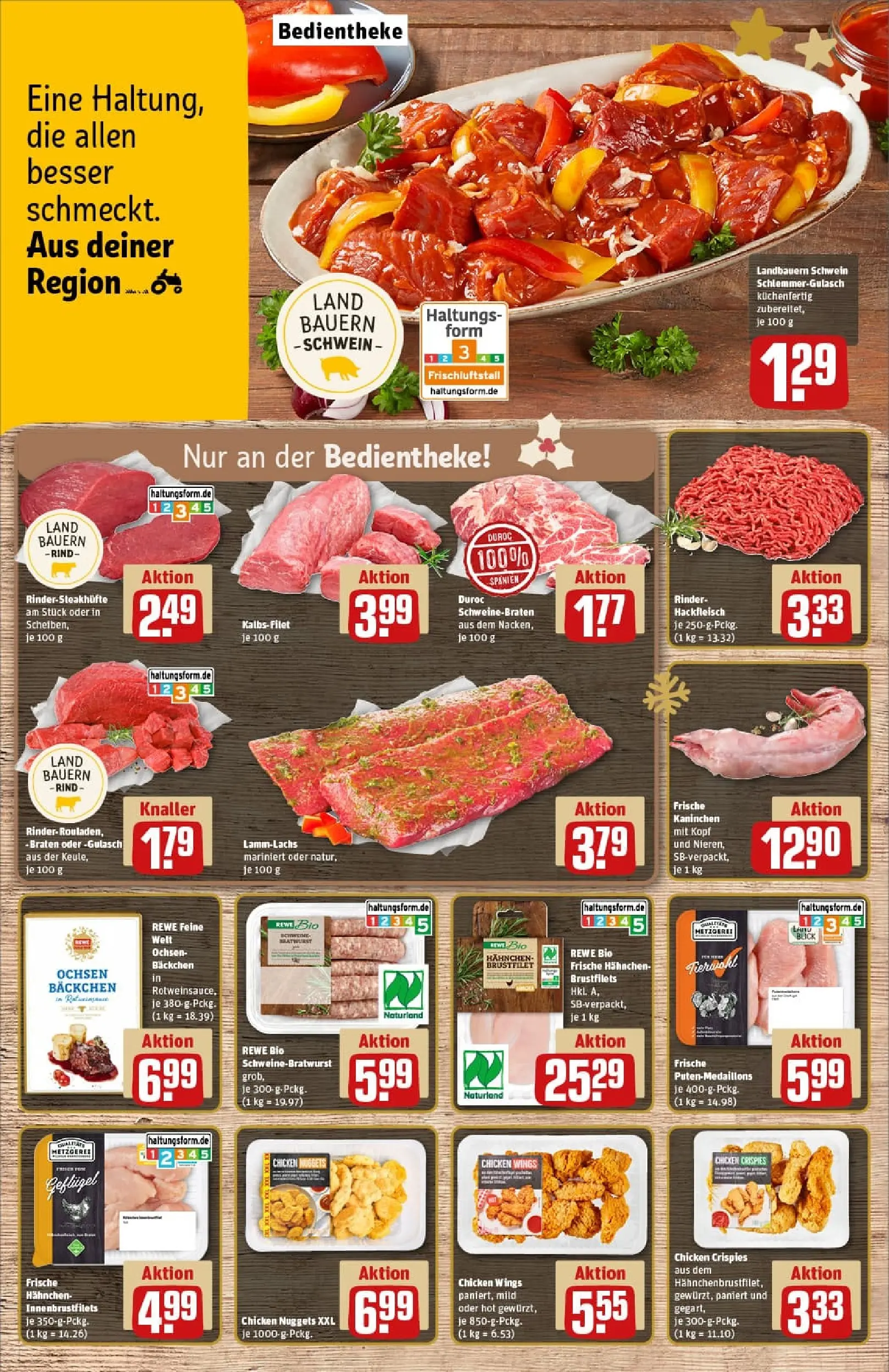 REWE Prospekt ab 23.11.2025 zum Blättern » Angebote | Seite: 8