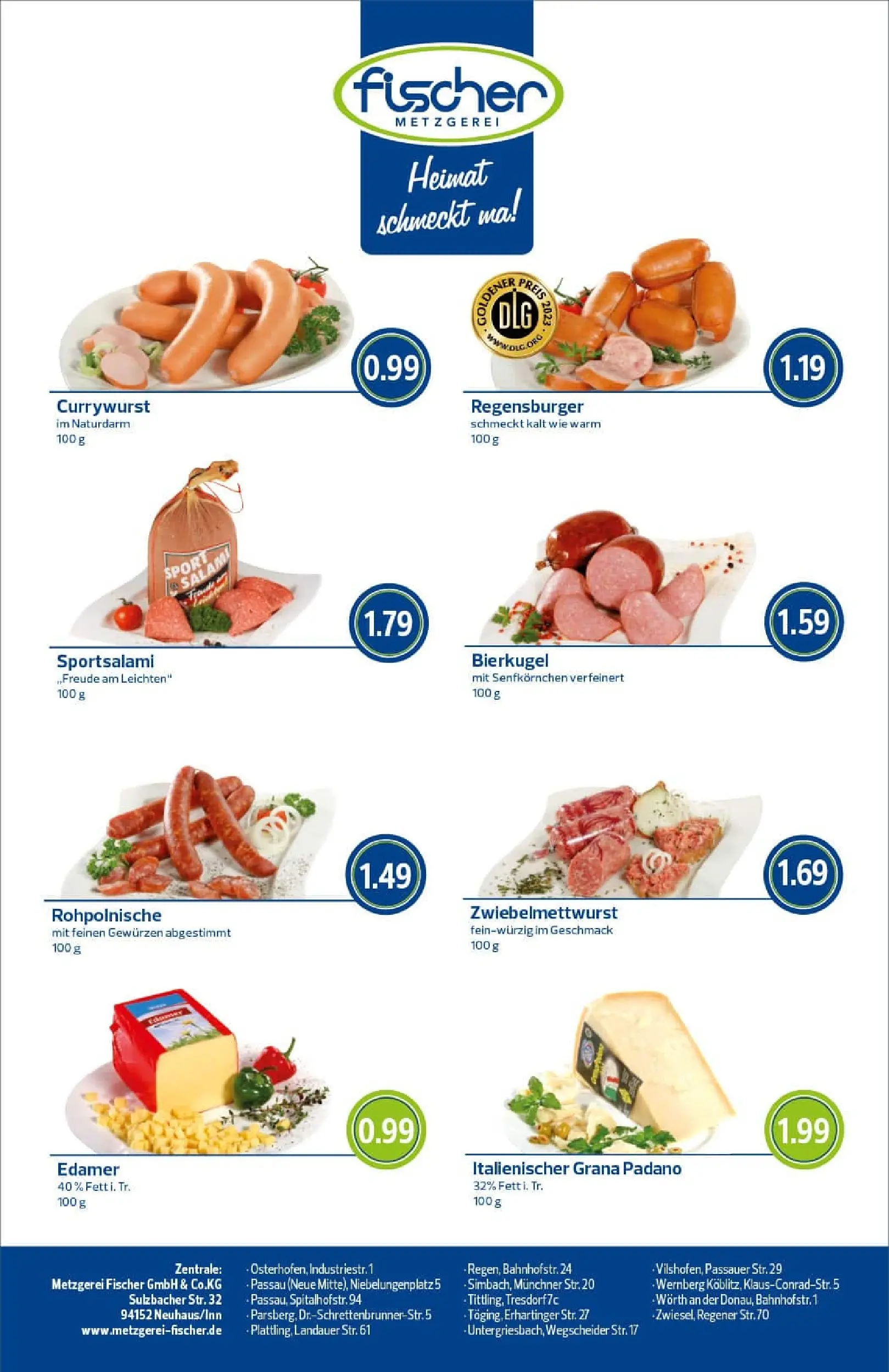 REWE Prospekt ab 23.11.2025 zum Blättern » Angebote | Seite: 9 | Produkte: Edamer, Salami
