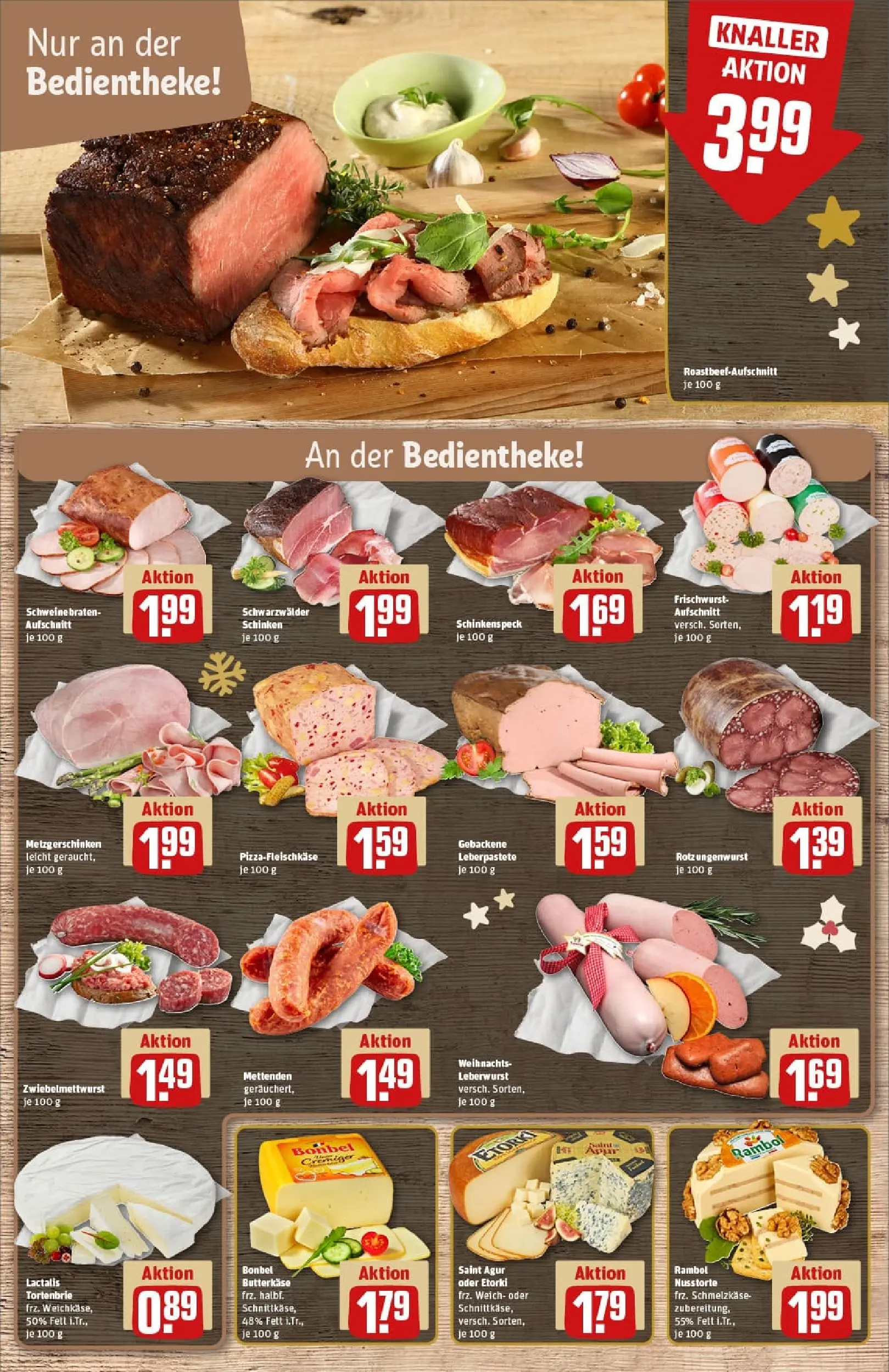 REWE Prospekt ab 23.11.2025 zum Blättern » Angebote | Seite: 9 | Produkte: Schinken