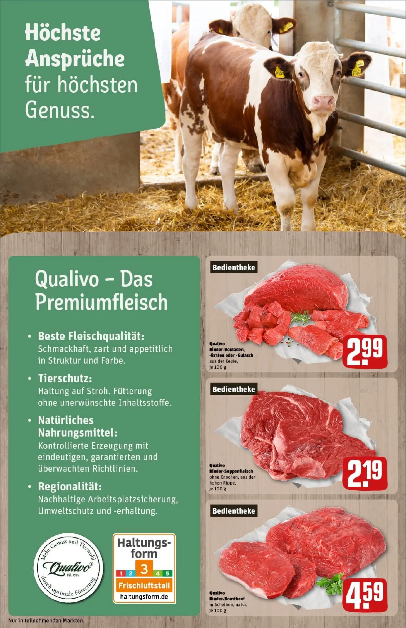 REWE Prospekt ab 23.11.2025 zum Blättern » Angebote | Seite: 10 | Produkte: Gulasch