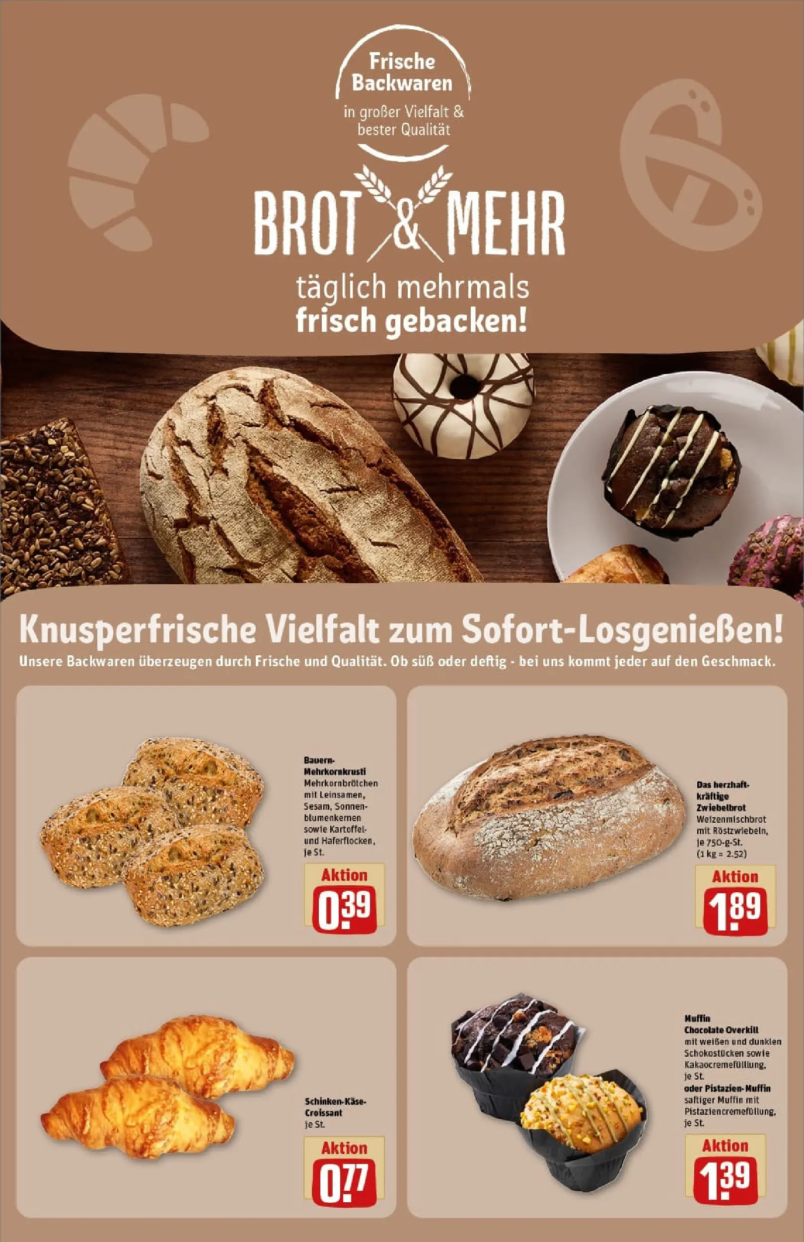 REWE Prospekt ab 23.11.2025 zum Blättern » Angebote | Seite: 31 | Produkte: Croissant, Brot