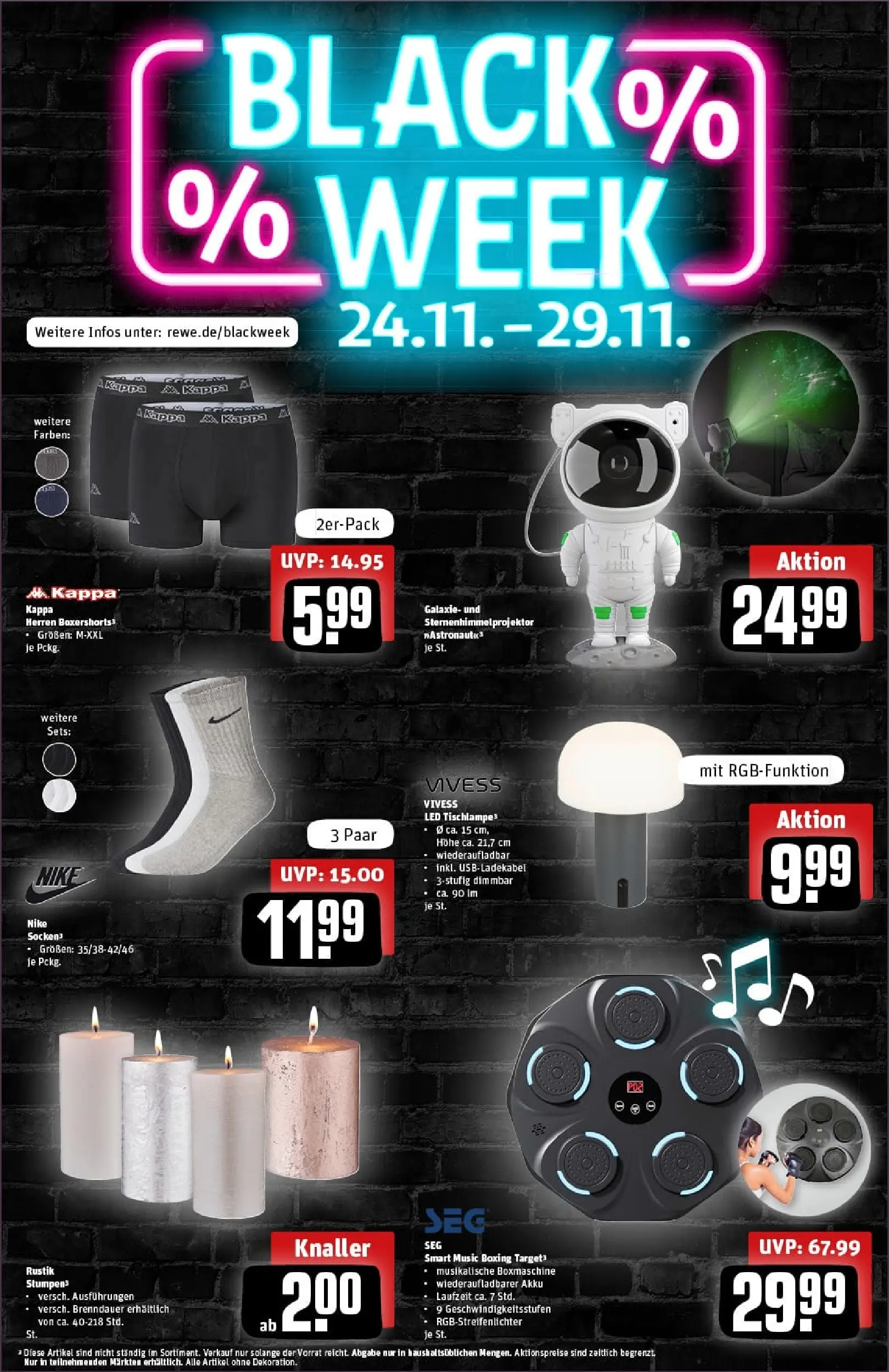 REWE Prospekt ab 23.11.2025 zum Blättern » Angebote | Seite: 37 | Produkte: Socken, Boxer