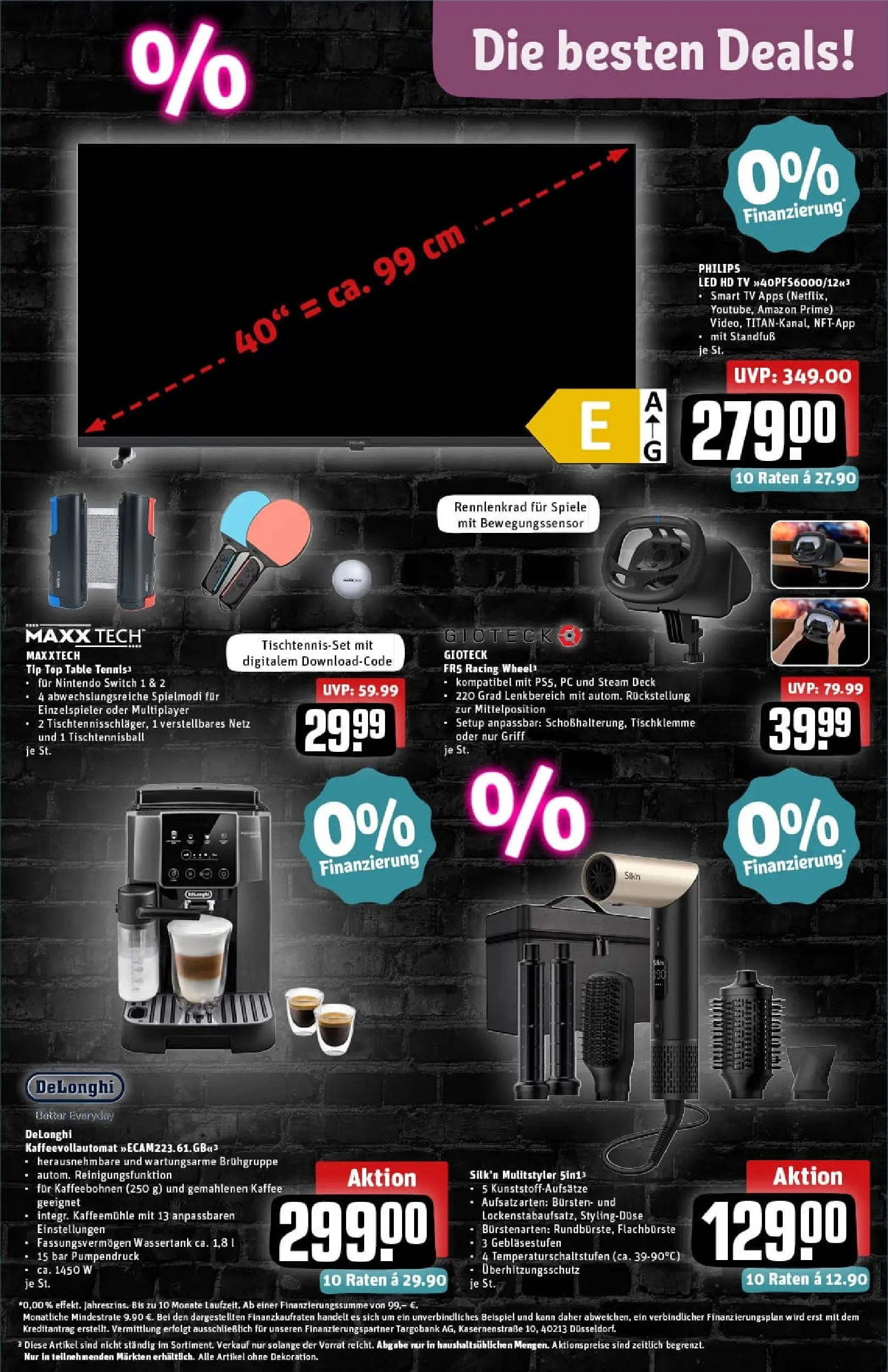 REWE Prospekt ab 23.11.2025 zum Blättern » Angebote | Seite: 41 | Produkte: Top, Philips, PC, TV