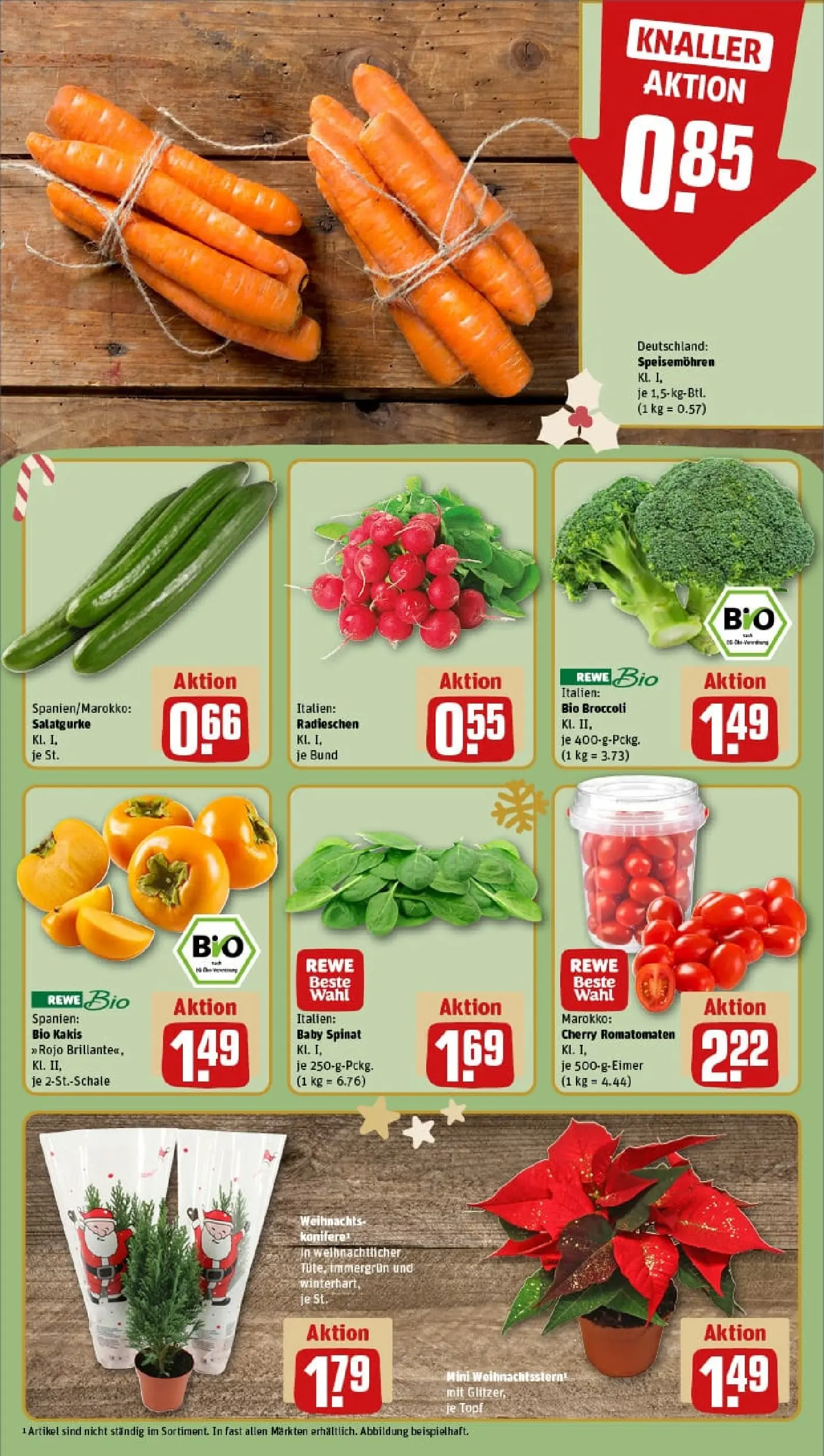 REWE Prospekt ab 23.11.2025 zum Blättern » Angebote | Seite: 9 | Produkte: Kaki