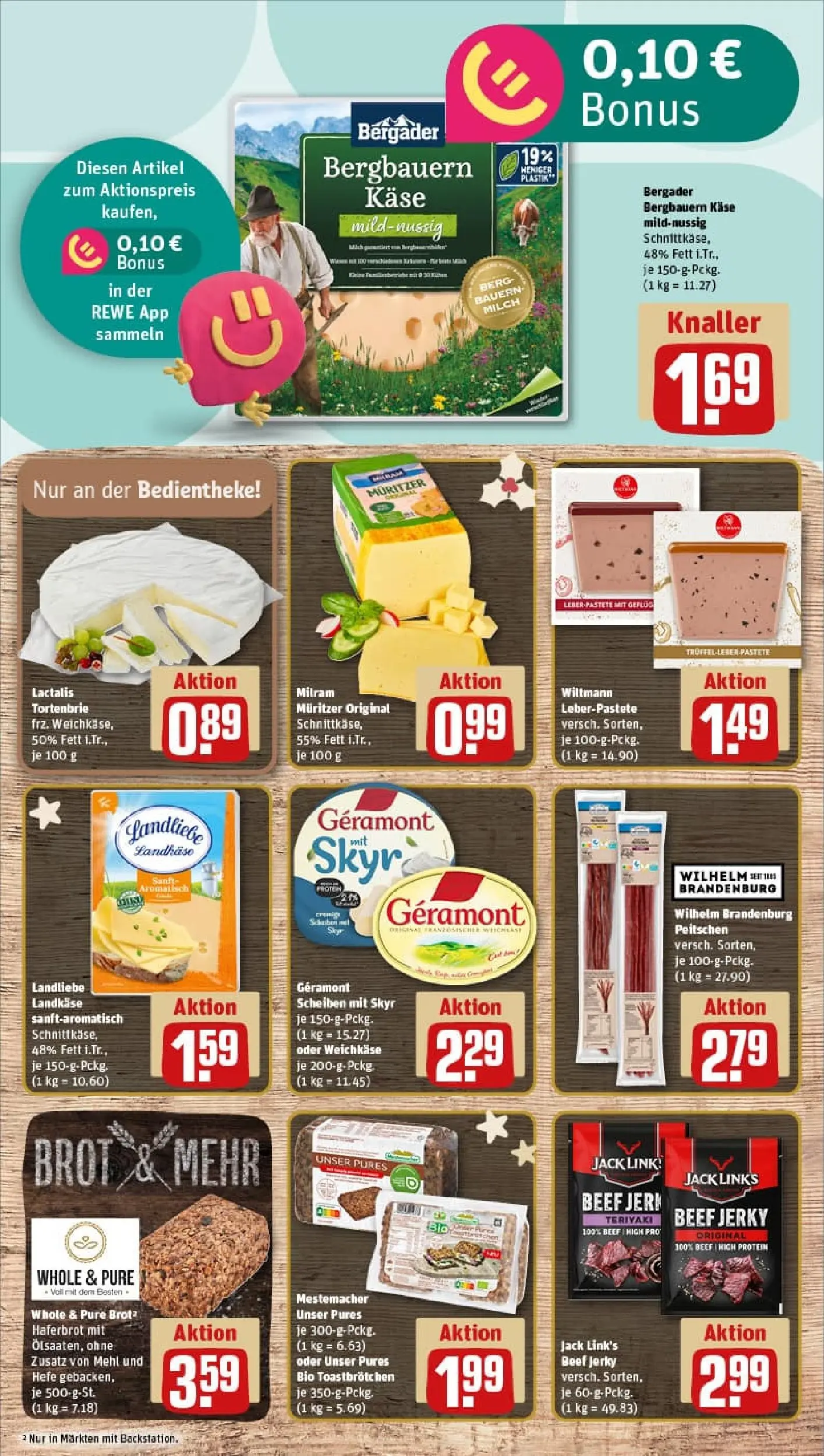 REWE Prospekt ab 23.11.2025 zum Blättern » Angebote | Seite: 11 | Produkte: Geramont, Mehl, Käse, Skyr