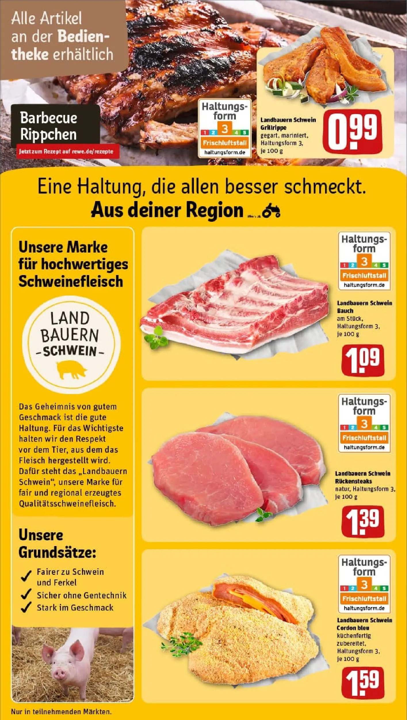 REWE Prospekt ab 23.11.2025 zum Blättern » Angebote | Seite: 12 | Produkte: Grill, Theke, Schweinefleisch, Fleisch