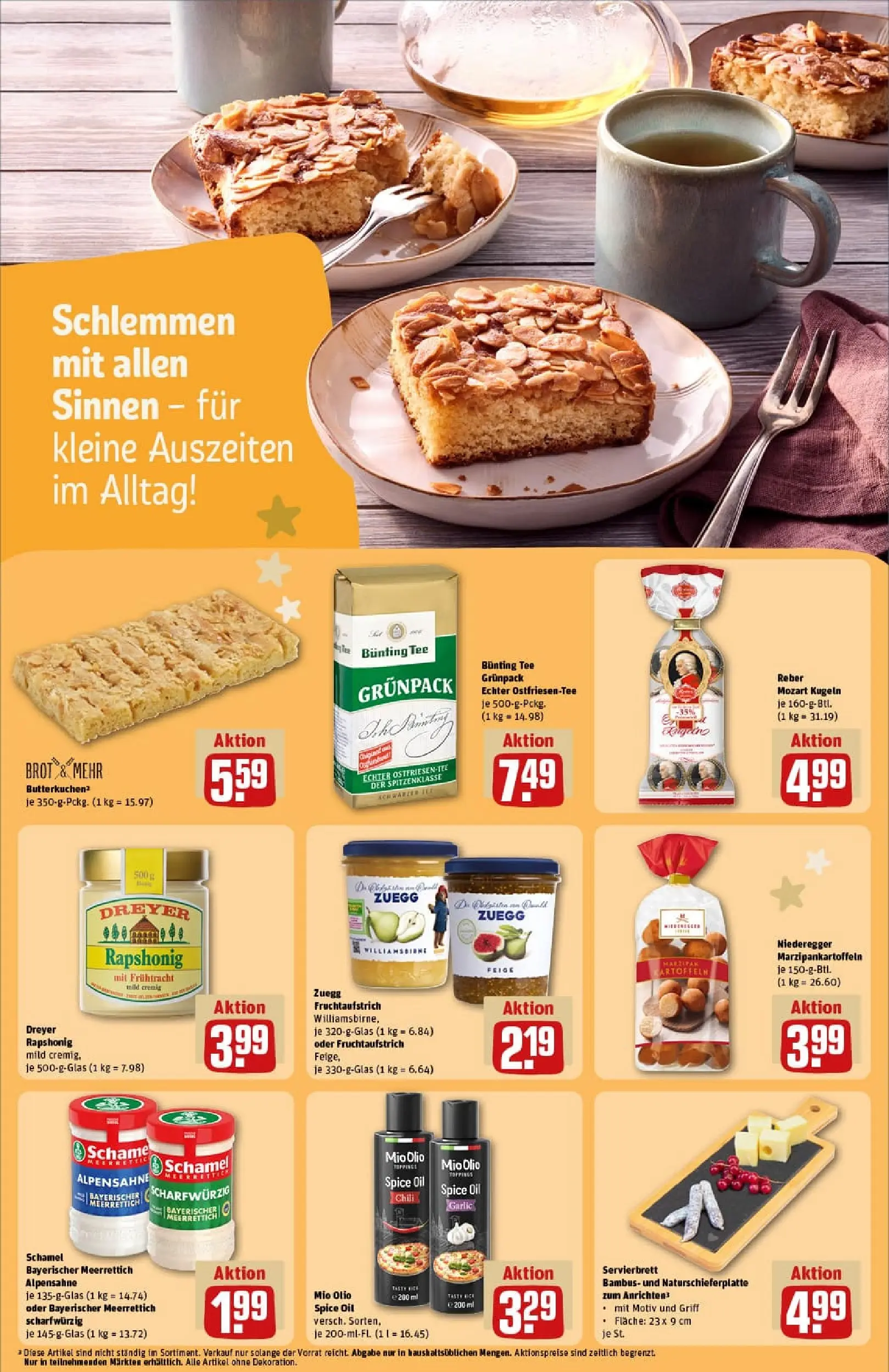 REWE Prospekt ab 23.11.2025 zum Blättern » Angebote | Seite: 18 | Produkte: Chili, Brot, Tee