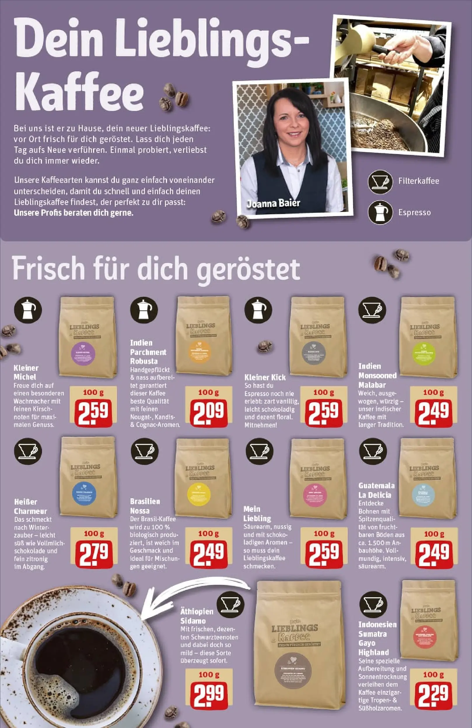 REWE Prospekt ab 23.11.2025 zum Blättern » Angebote | Seite: 14 | Produkte: Kaffee, Schokolade