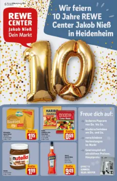 Rewe prospekt Heidenheim	 ab 23.11.2025 gültig | Seite: 17 | Produkte: Mehl, Käse, Donuts, Brot