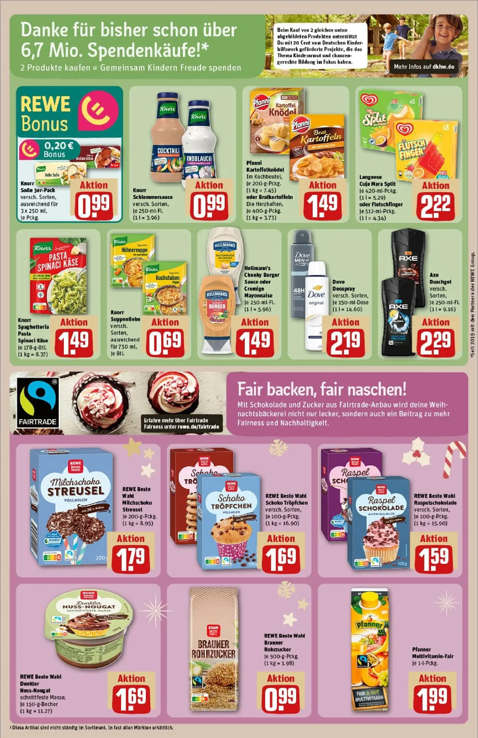 REWE Prospekt ab 23.11.2025 zum Blättern » Angebote | Seite: 21