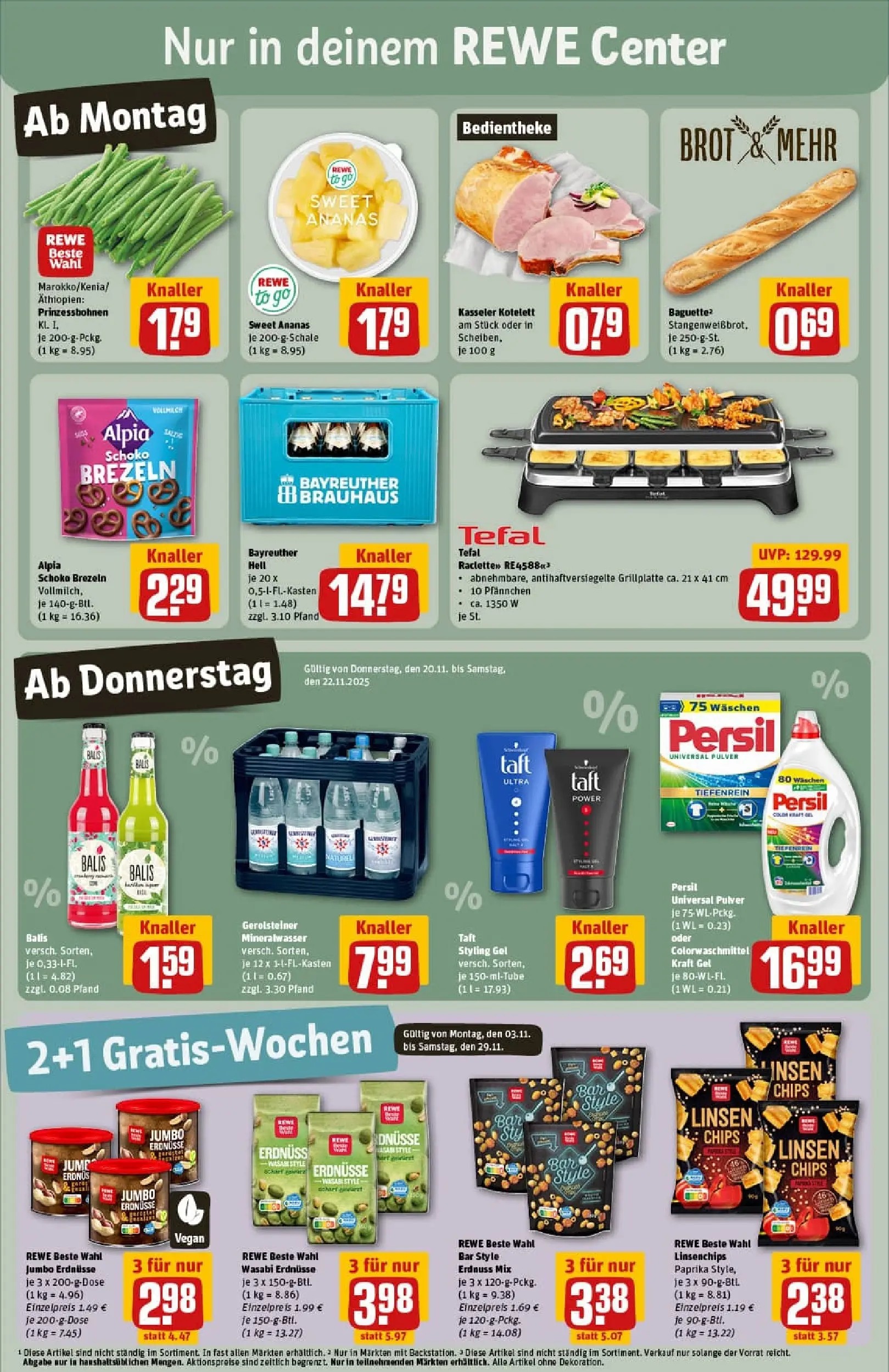 REWE Prospekt ab 17.11.2025 zum Blättern » Angebote | Seite: 5 | Produkte: Ofen, Rum, Zucker, Bourbon
