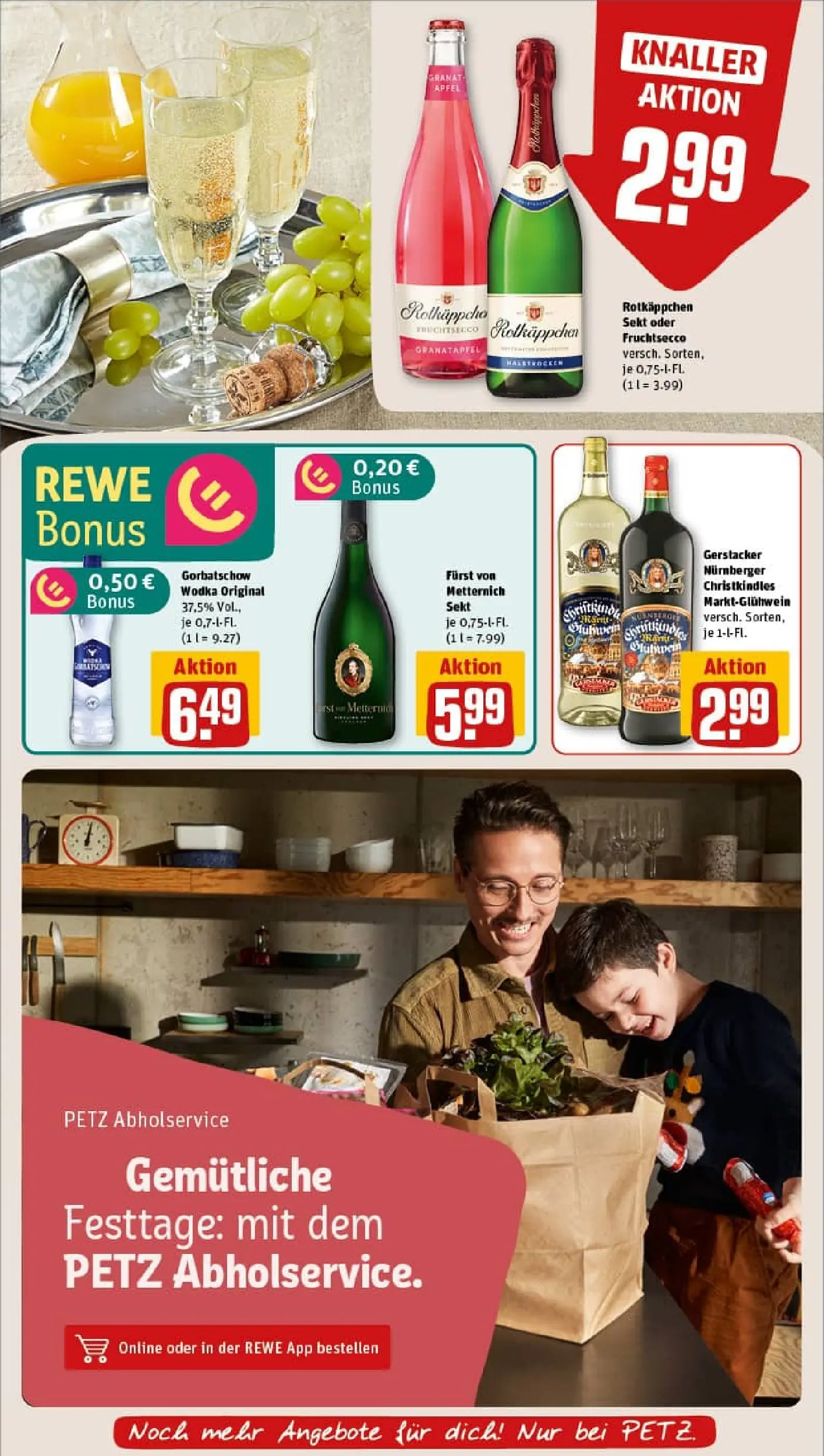 REWE Prospekt ab 17.11.2025 zum Blättern » Angebote | Seite: 19 | Produkte: Messmer, Kinder bueno, Dallmayr, Kekse