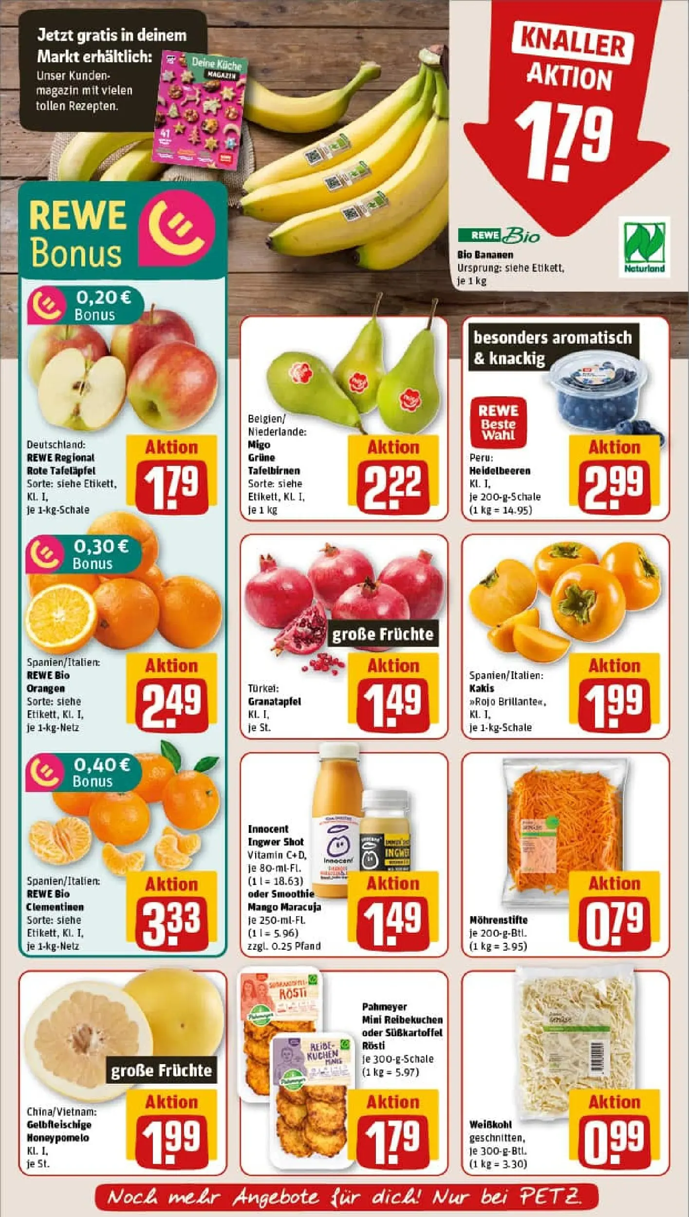 REWE Prospekt ab 17.11.2025 zum Blättern » Angebote | Seite: 8 | Produkte: Hahnchen, Roastbeef, Schweinefilet, Gyros