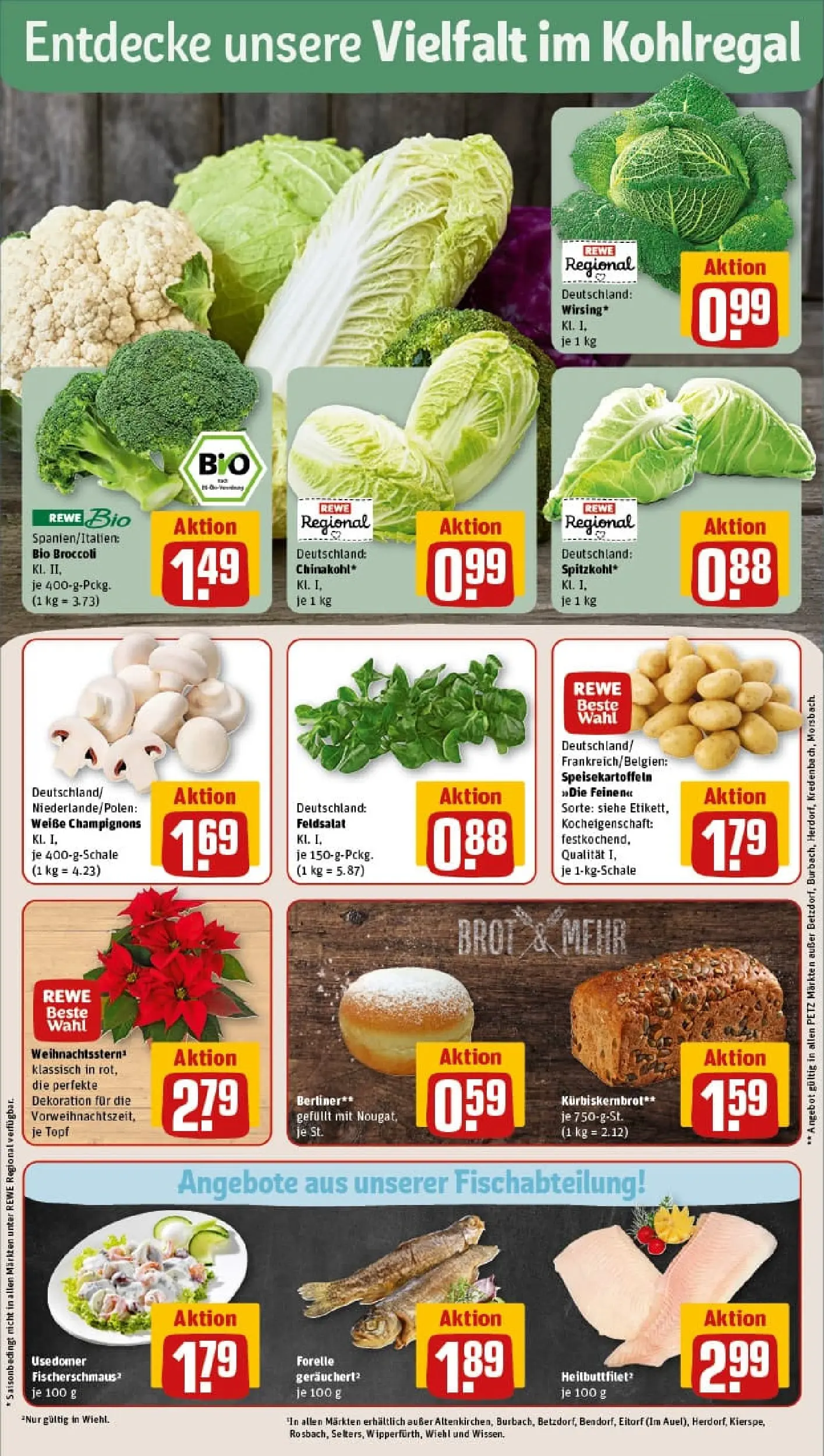 REWE Prospekt ab 17.11.2025 zum Blättern » Angebote | Seite: 9 | Produkte: Paprika