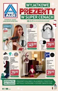 Pogląd oferty "Aldi Gazetka - Katalog prezentowy" - ważna od 03.11.2025