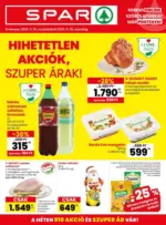 Spar: Spar újság érvényessége 2025.11.26-igg - 2025.11.26 napig