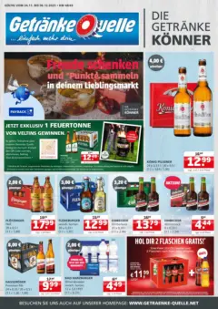 Entdecke - Getränke Quelle: Getränkeangebote ab 23.11.2025 gültig