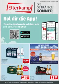 Entdecke - Getränke Ellerkamp: Getränkeangebote ab 23.11.2025 gültig Entdecke - Getränke Ellerkamp: Getränkeangebote ab 23.11.2025 gültig