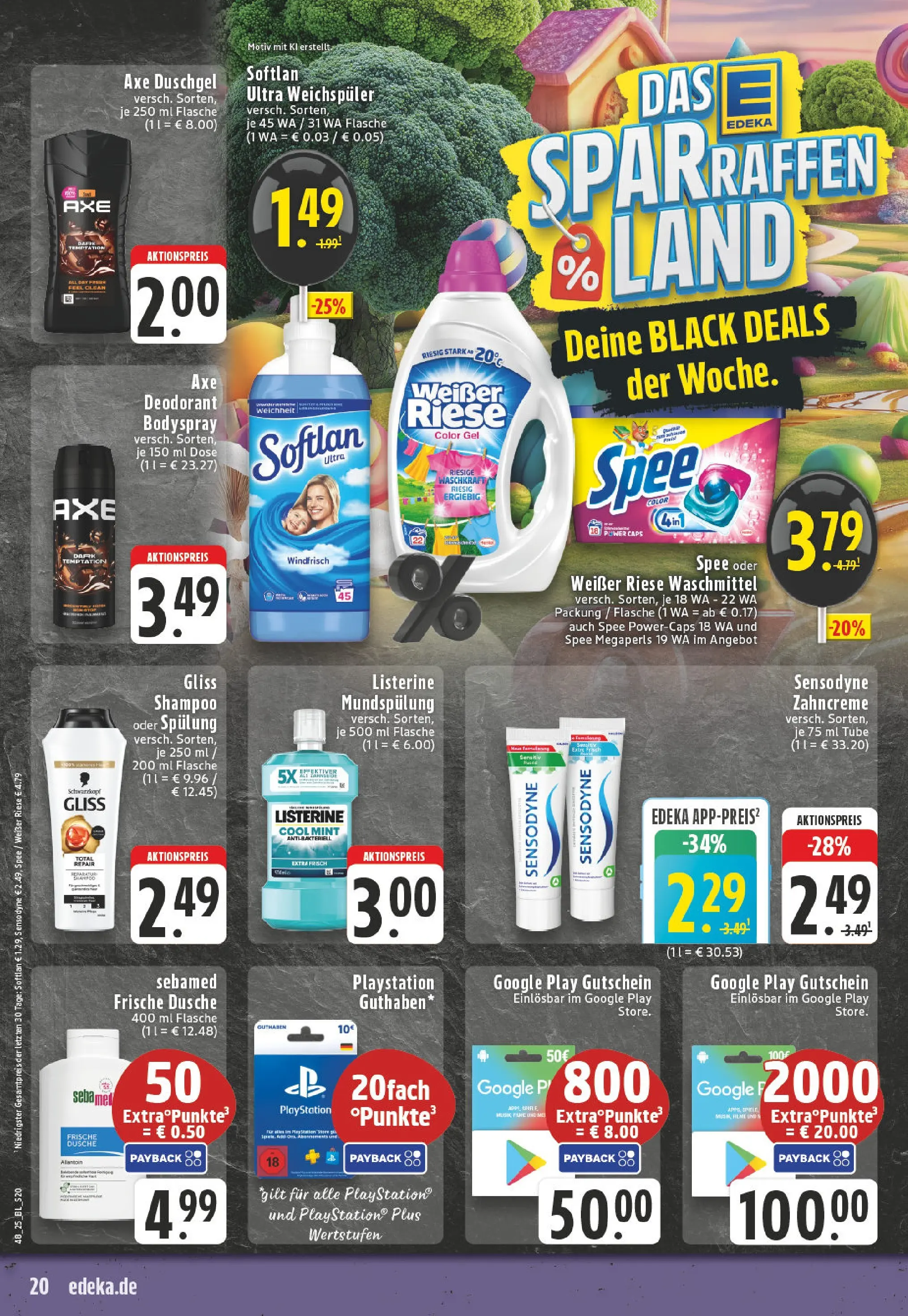 Edeka prospekt Datteln	 (ab 23.11.2025) » Angebote Online | Seite: 20