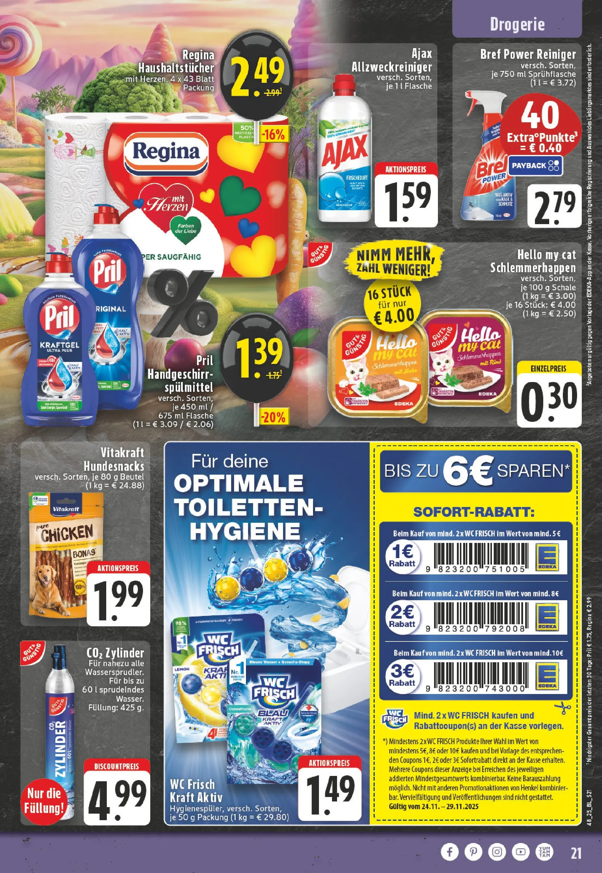Edeka prospekt Datteln	 (ab 23.11.2025) » Angebote Online | Seite: 21
