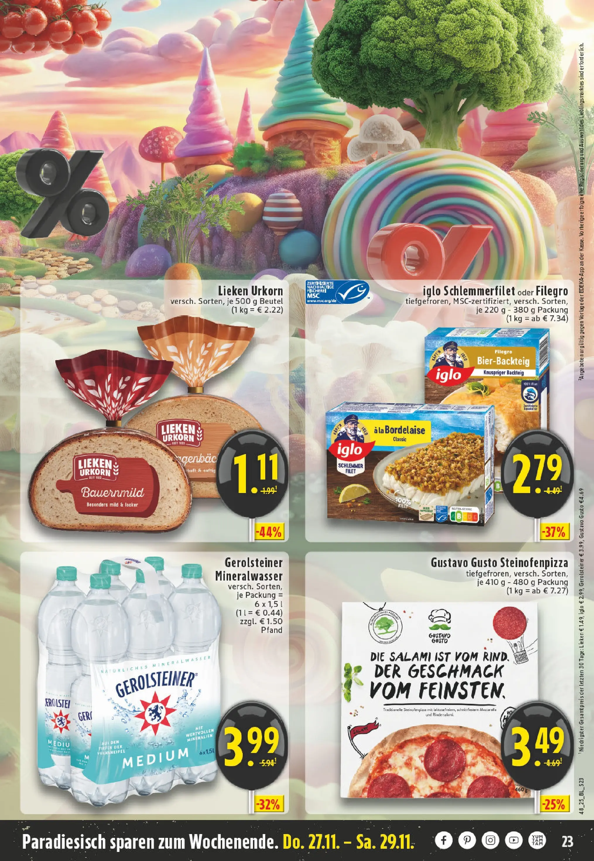 Edeka prospekt Datteln	 (ab 23.11.2025) » Angebote Online | Seite: 23