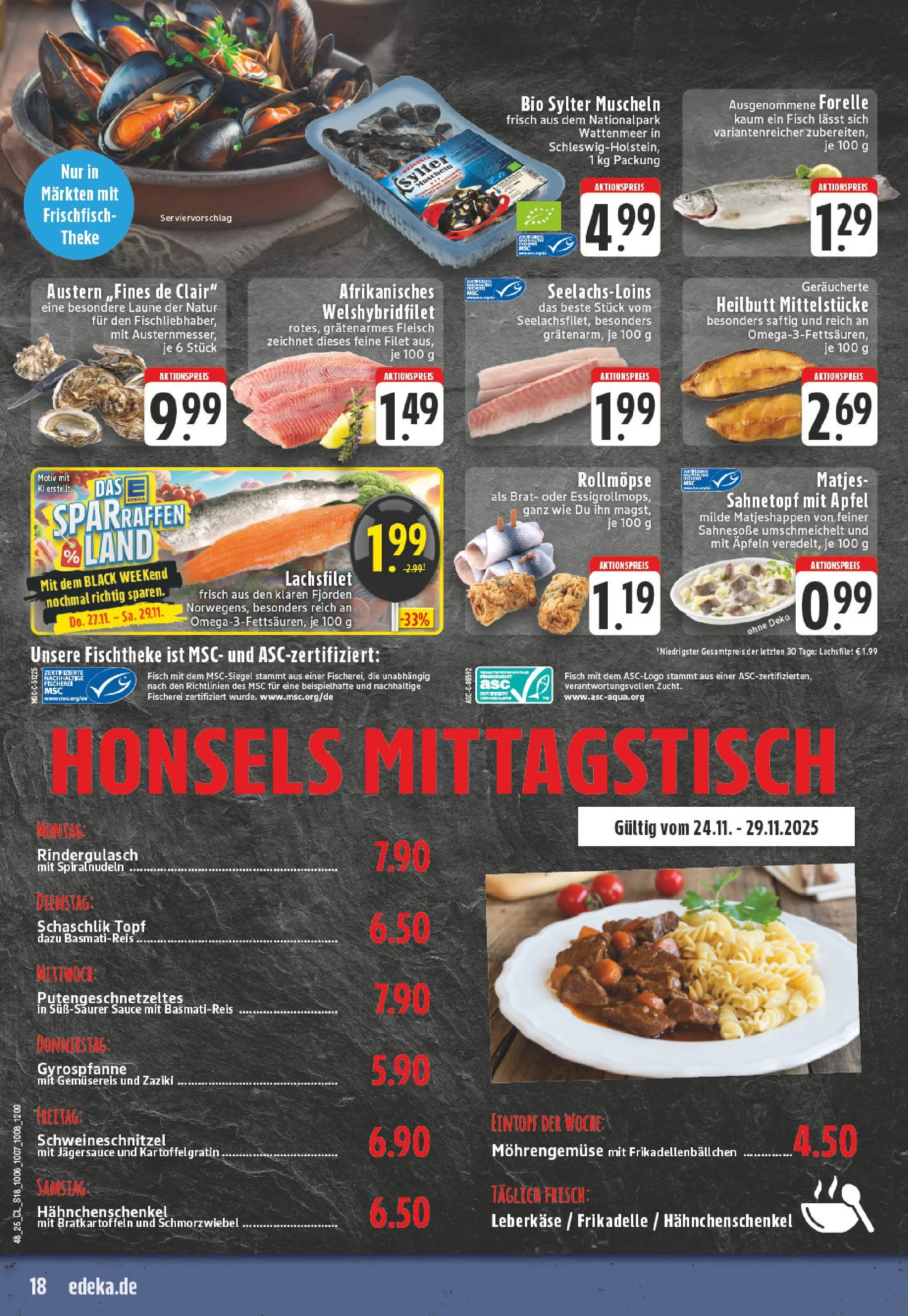 Edeka prospekt Dorsten	 (ab 23.11.2025) » Angebote Online | Seite: 20