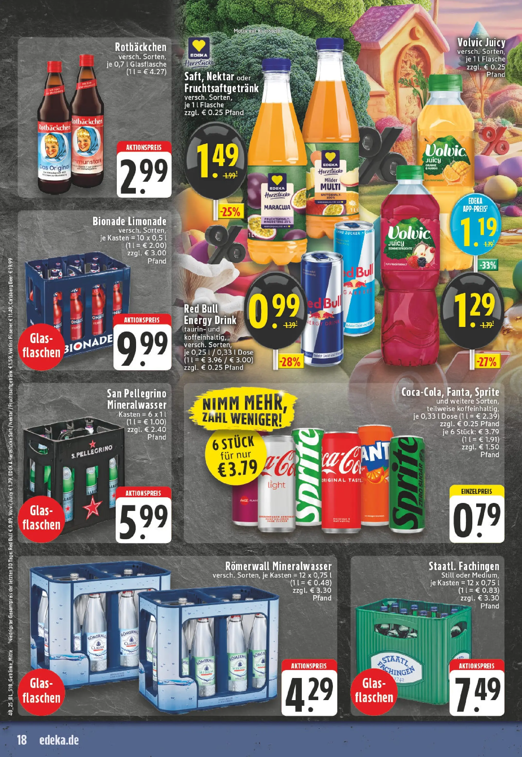 Edeka prospekt Datteln	 (ab 23.11.2025) » Angebote Online | Seite: 18