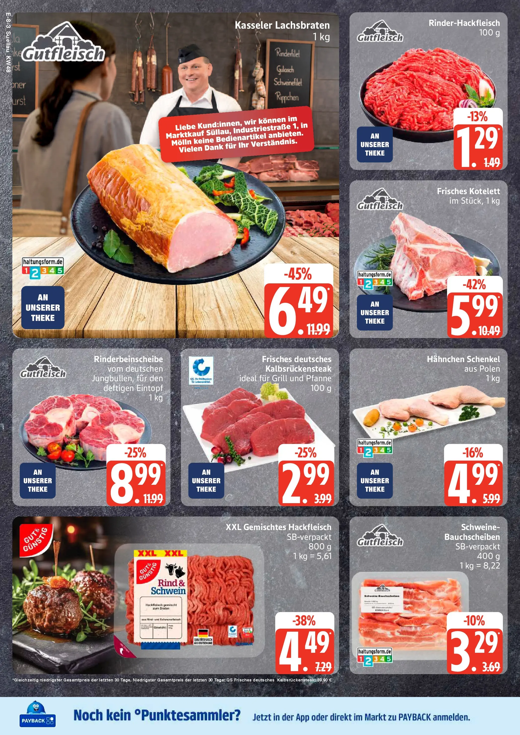 Marktkauf - Marktkauf: Wochenangebote (ab 23.11.2025) » Angebote online | Seite: 10 | Produkte: Grill, Hahnchen, Theke, Schweinefilet