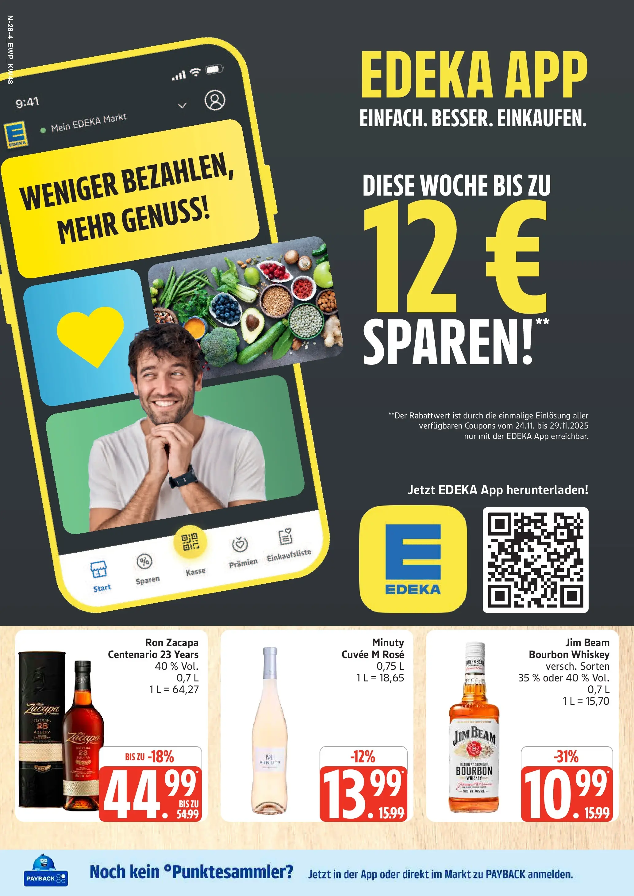 Marktkauf - Marktkauf: Wochenangebote (ab 23.11.2025) » Angebote online | Seite: 28 | Produkte: Jim beam, Bourbon, Whiskey