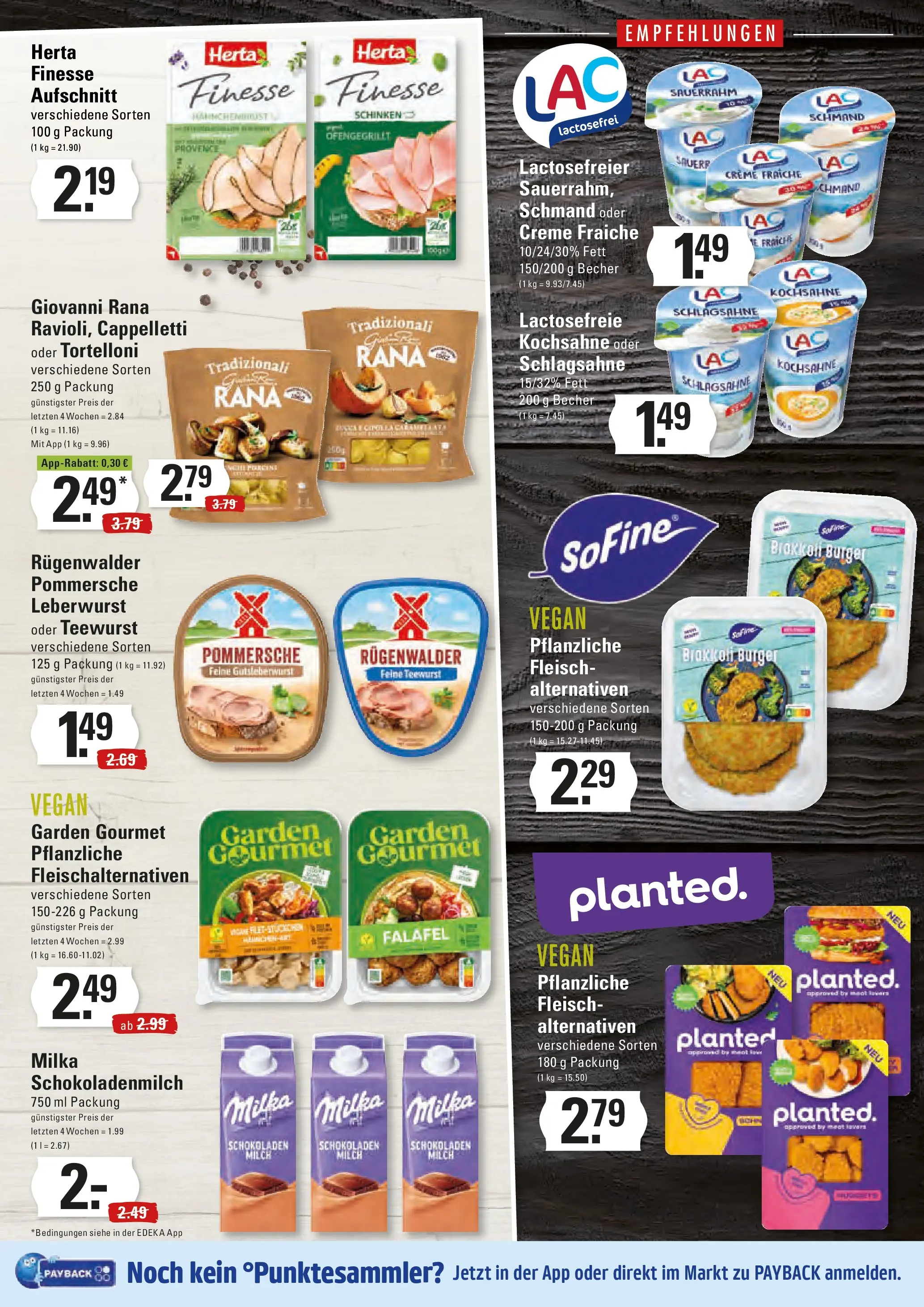 Edeka prospekt Stade	 (ab 23.11.2025) » Angebote Online | Seite: 7 | Produkte: Milka, Creme, Schinken, Sauerrahm