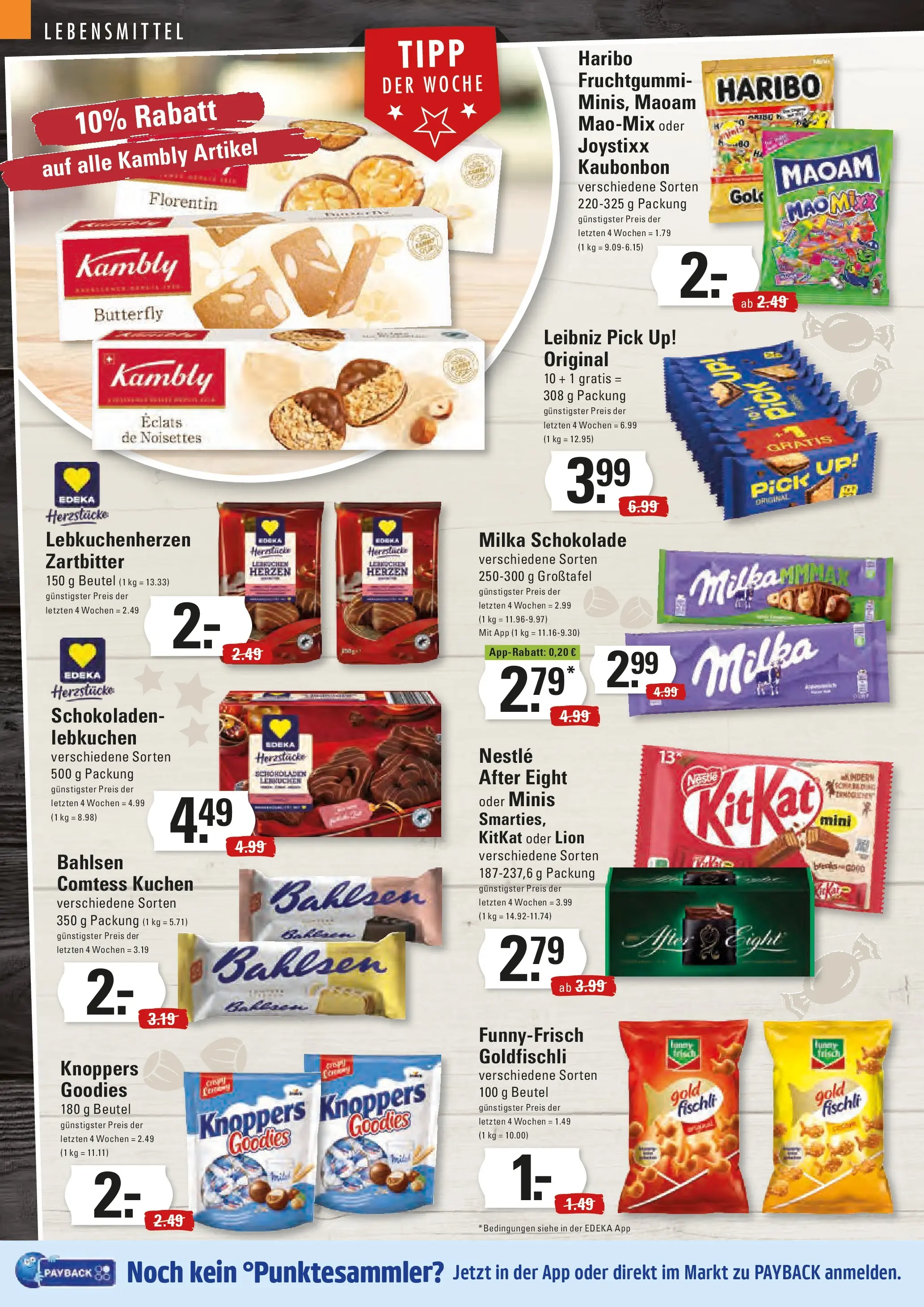 Edeka prospekt Stade	 (ab 23.11.2025) » Angebote Online | Seite: 12 | Produkte: Haribo, Schokolade, Milka schokolade, Kuchen