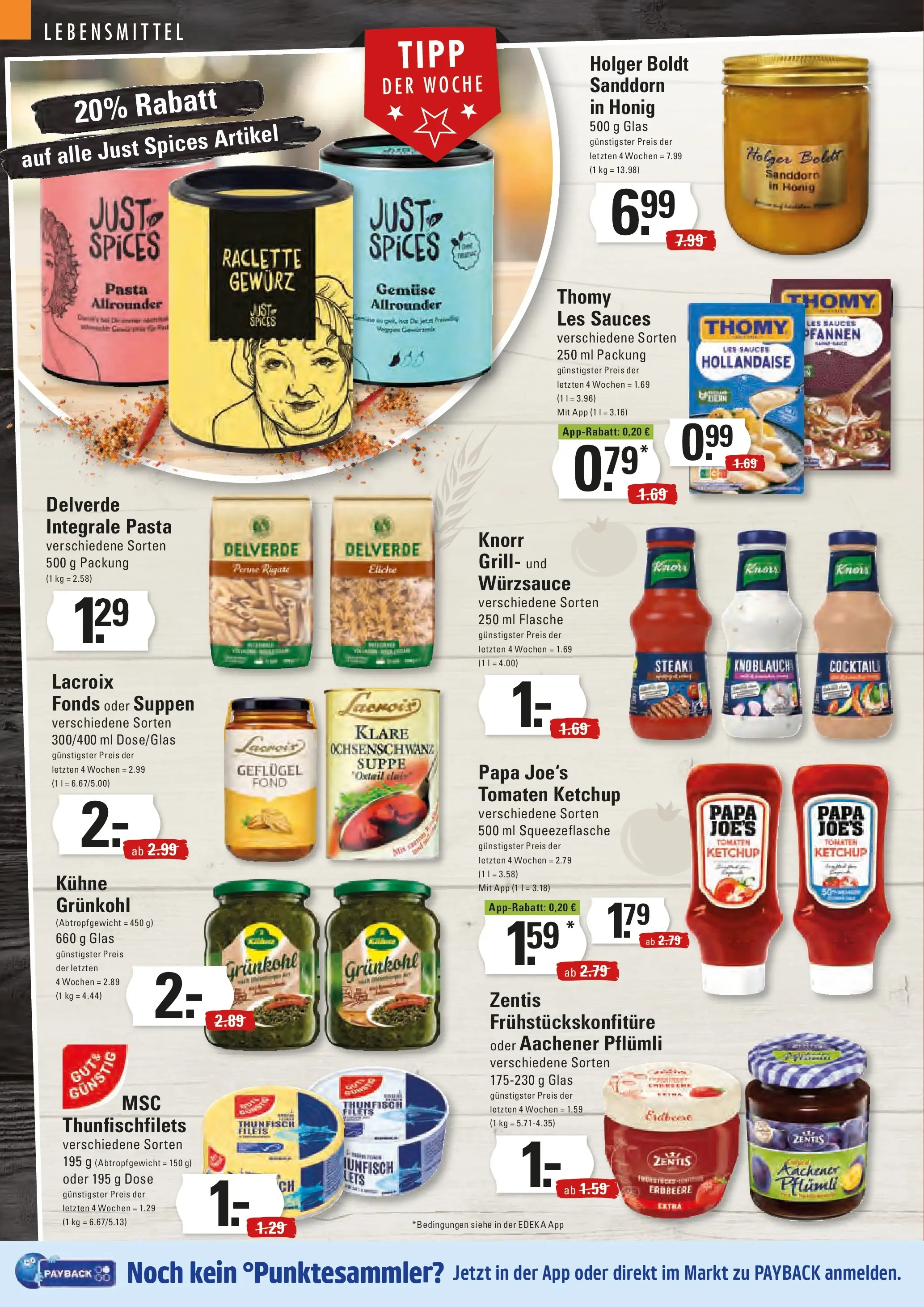 Edeka prospekt Stade	 (ab 23.11.2025) » Angebote Online | Seite: 14 | Produkte: Thomy les sauces, Knoblauch, Raclette, Ketchup