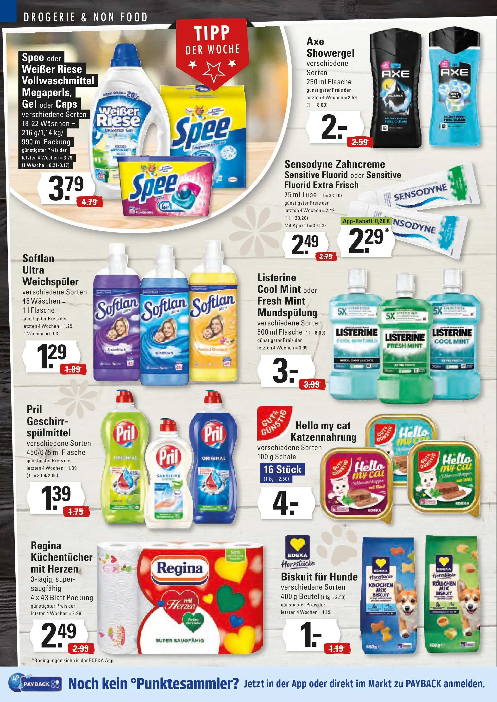 Edeka prospekt Stade	 (ab 23.11.2025) » Angebote Online | Seite: 16 | Produkte: Spee, Weichspüler, Pril, Listerine
