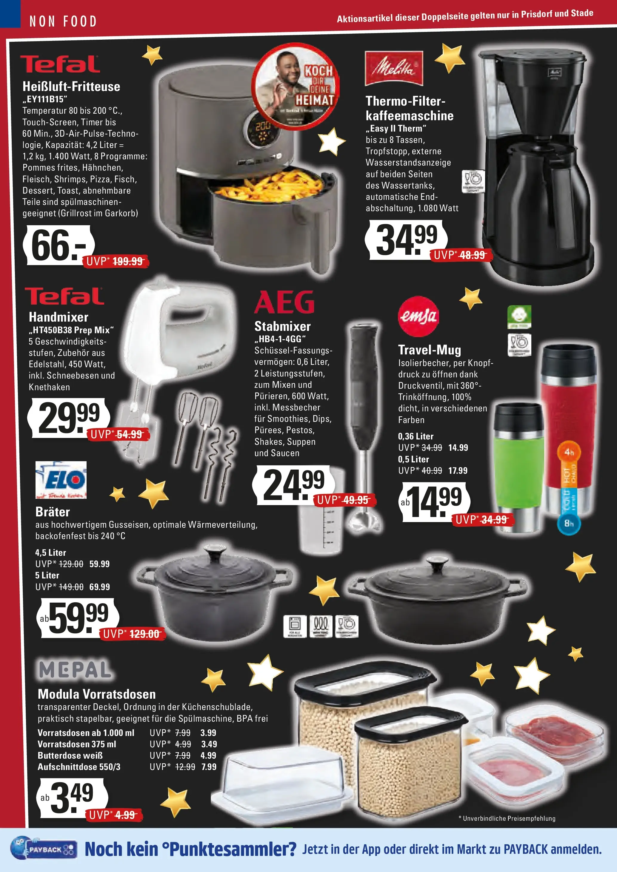 Edeka prospekt Stade	 (ab 23.11.2025) » Angebote Online | Seite: 20 | Produkte: AEG, Pommes, Handmixer, Stabmixer