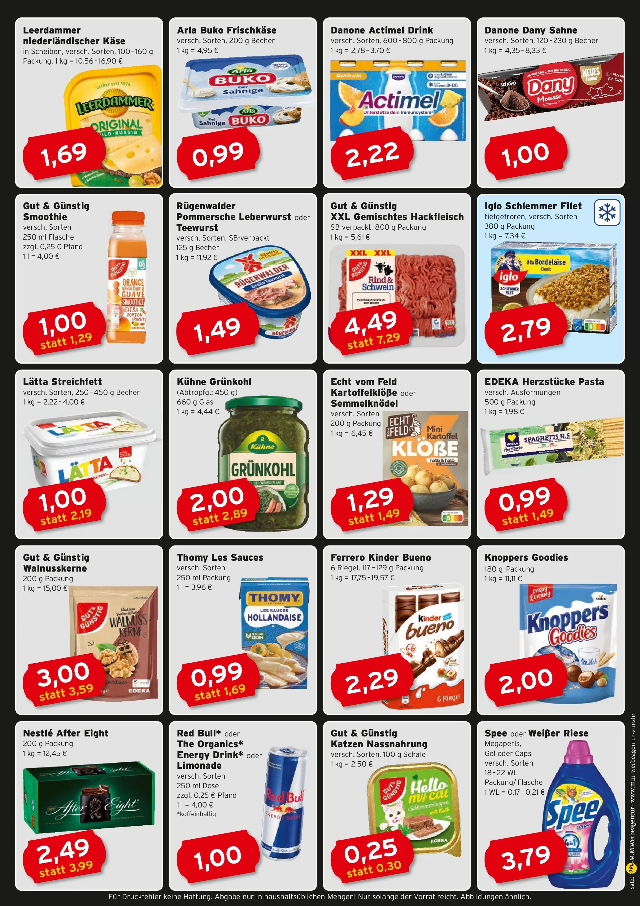 Edeka prospekt Rostock	 (ab 23.11.2025) » Angebote Online | Seite: 2 | Produkte: Red bull, Thomy les sauces, Energy, Knoppers