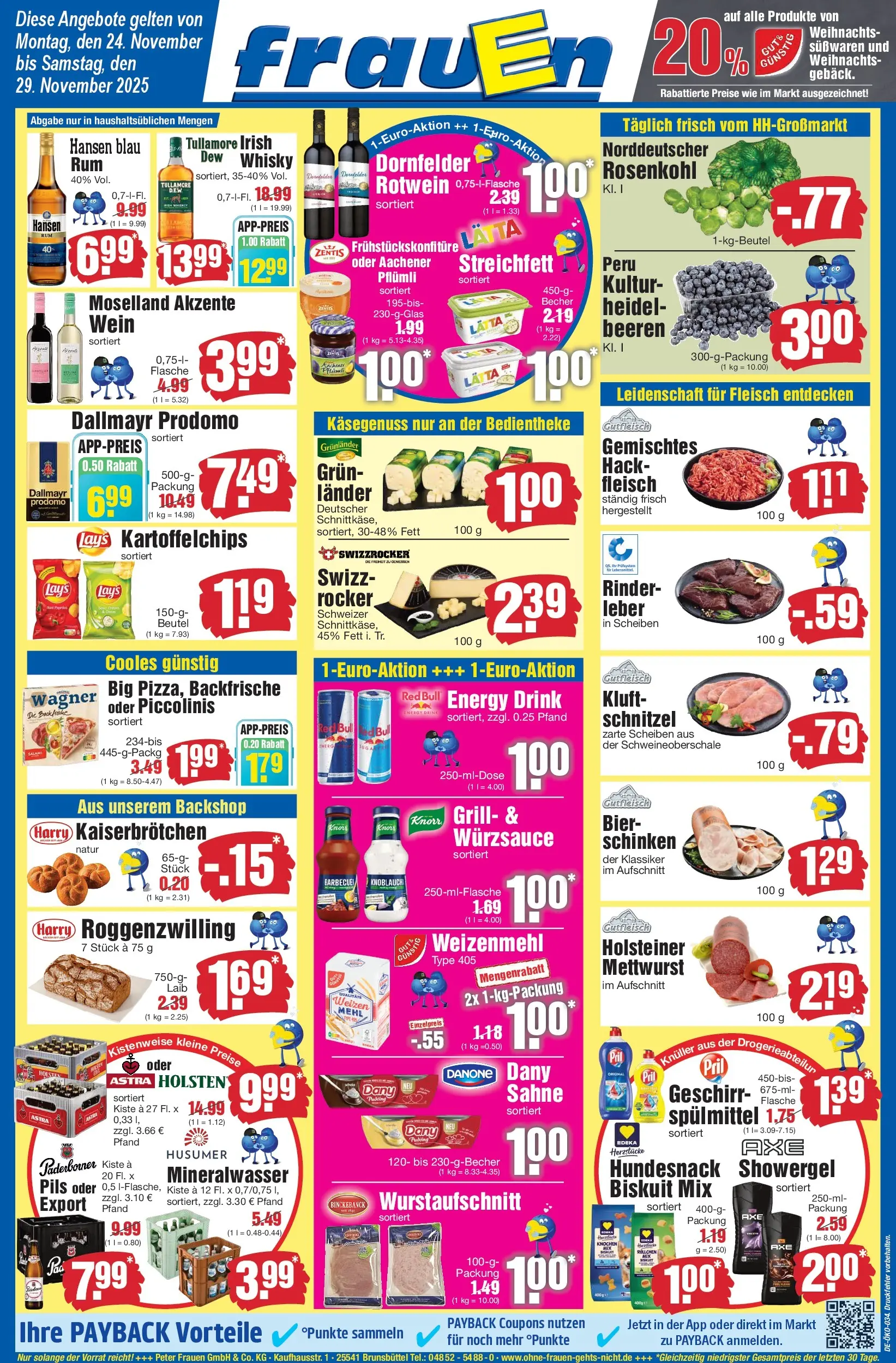 Edeka prospekt Heide	 (ab 23.11.2025) » Angebote Online | Seite: 1 | Produkte: Grill, Rotwein, Astra, Pril