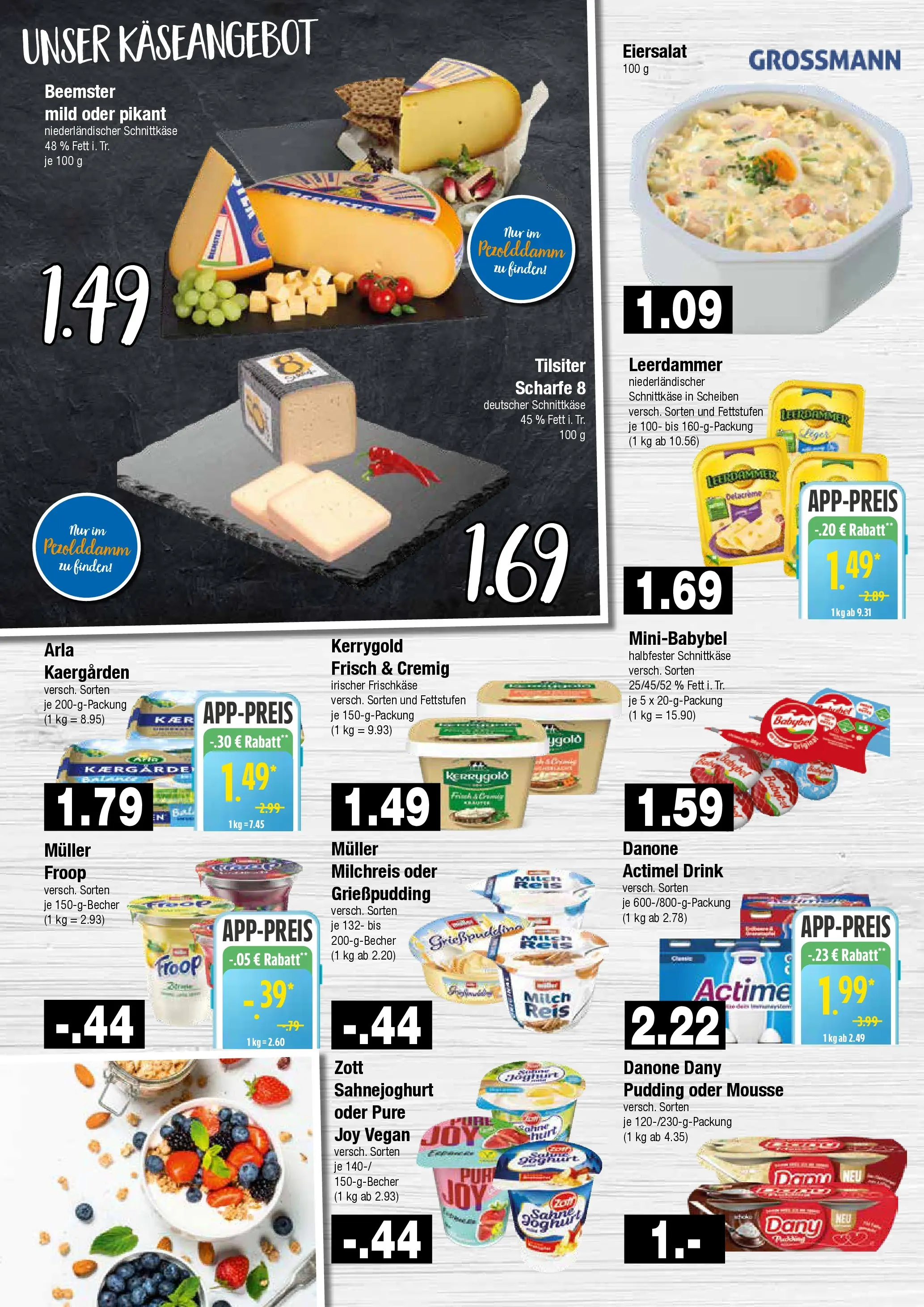 Edeka prospekt Hamburg	 (ab 23.11.2025) » Angebote Online | Seite: 4 | Produkte: Froop, Pudding, Leerdammer, Frischkase