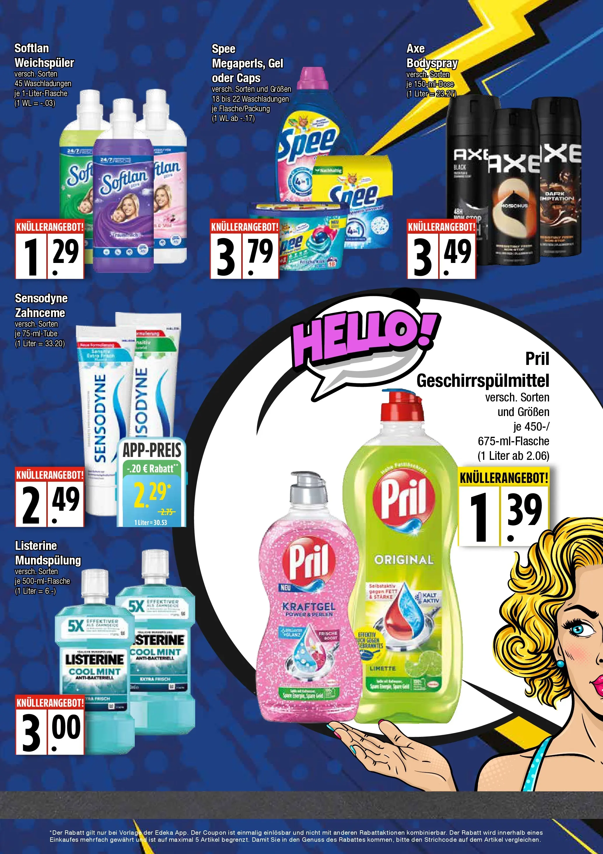 Edeka prospekt Hamburg	 (ab 23.11.2025) » Angebote Online | Seite: 5 | Produkte: Spee, Geschirrspülmittel, Limette, Pril